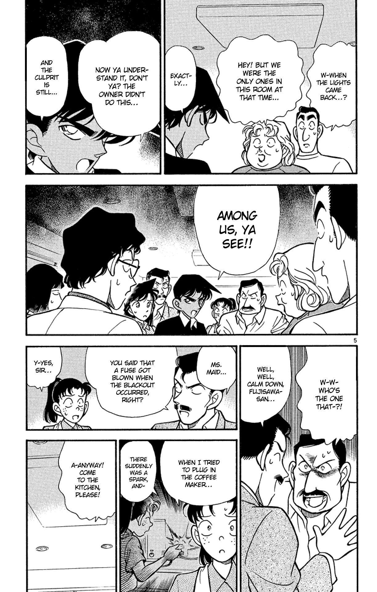 Detective Conan Chapter 120 page 6 - Chapter 120: The Lie Seen Through