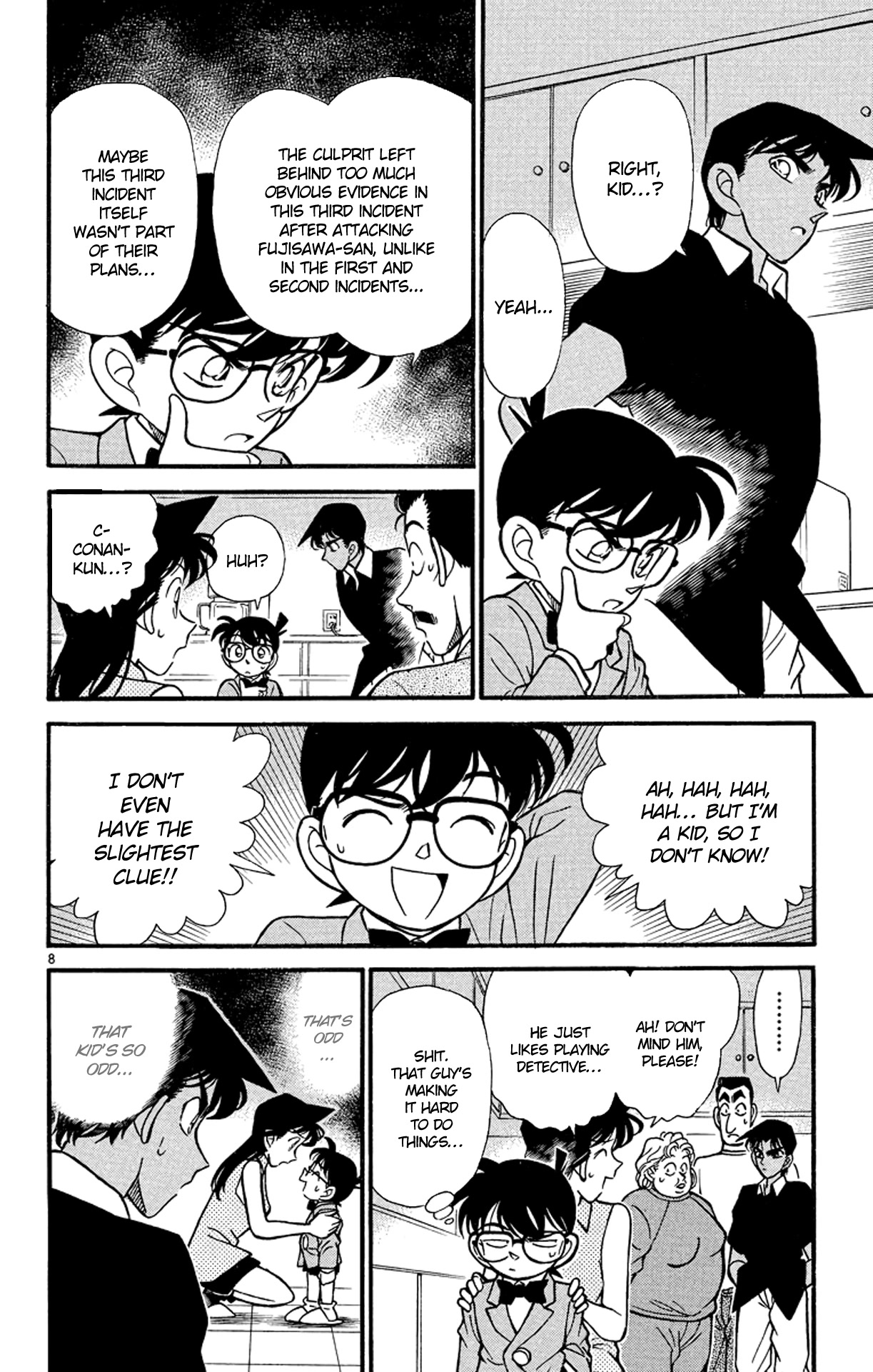 Detective Conan Chapter 120 page 9 - Chapter 120: The Lie Seen Through