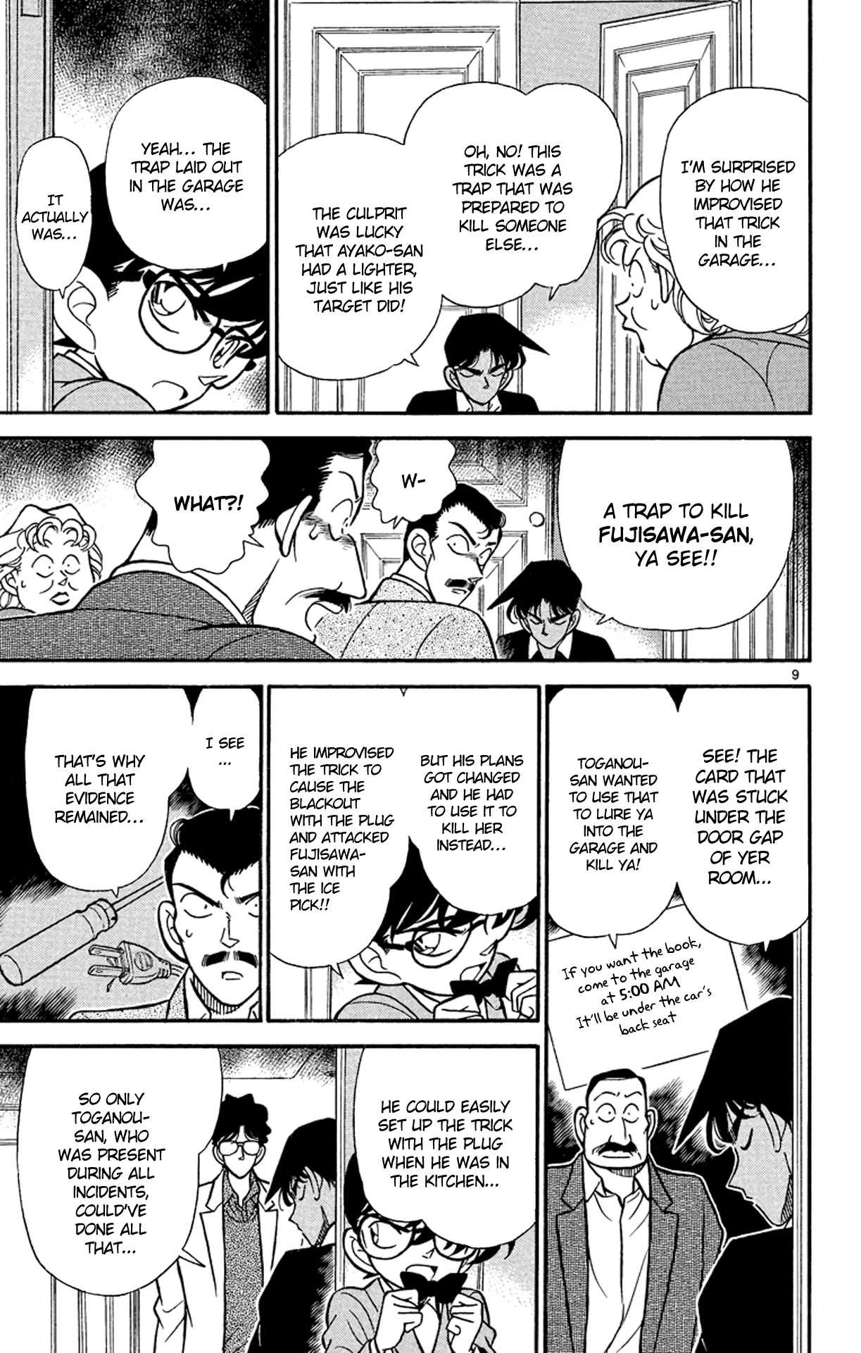 Detective Conan Chapter 121 page 10 - Chapter 121: The Real Identity