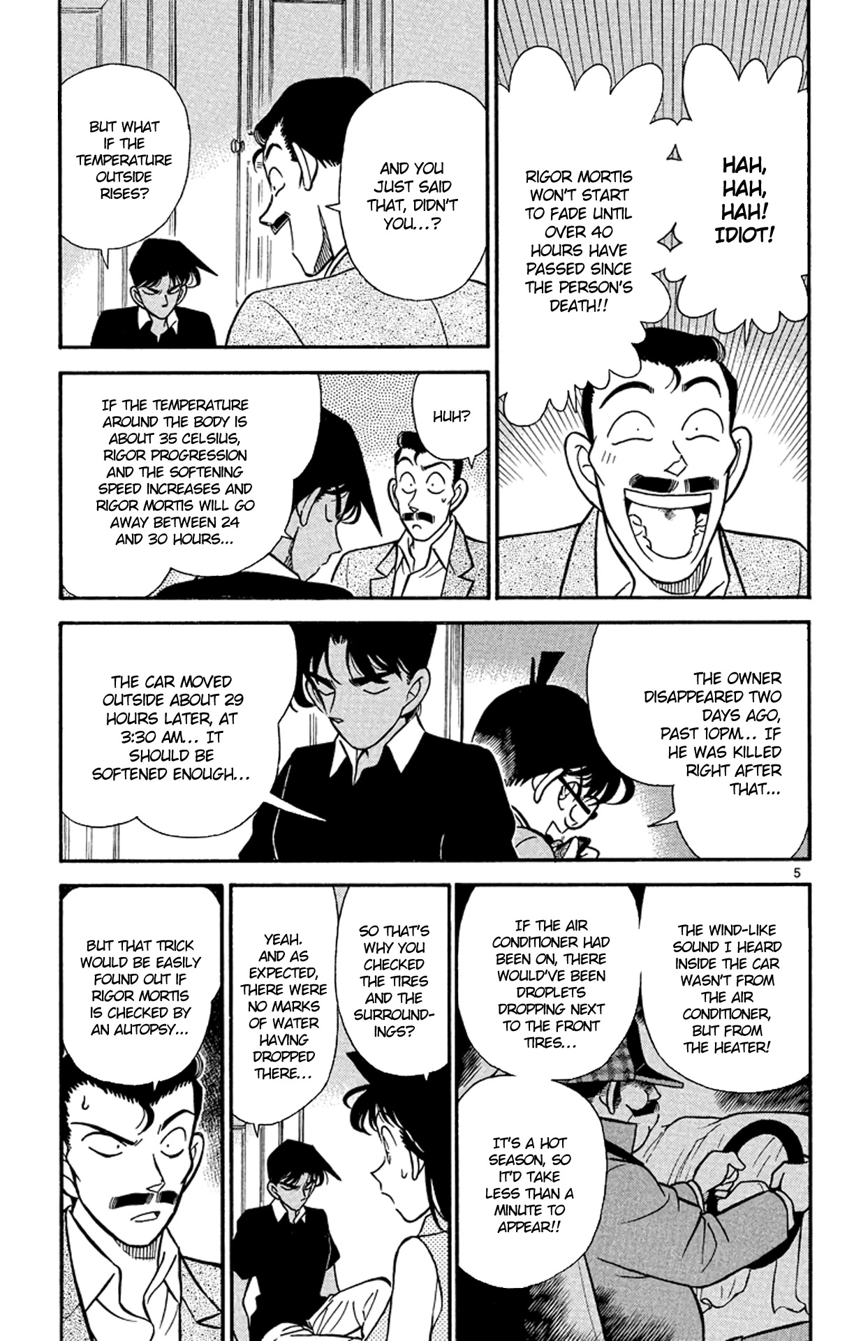 Detective Conan Chapter 121 page 6 - Chapter 121: The Real Identity