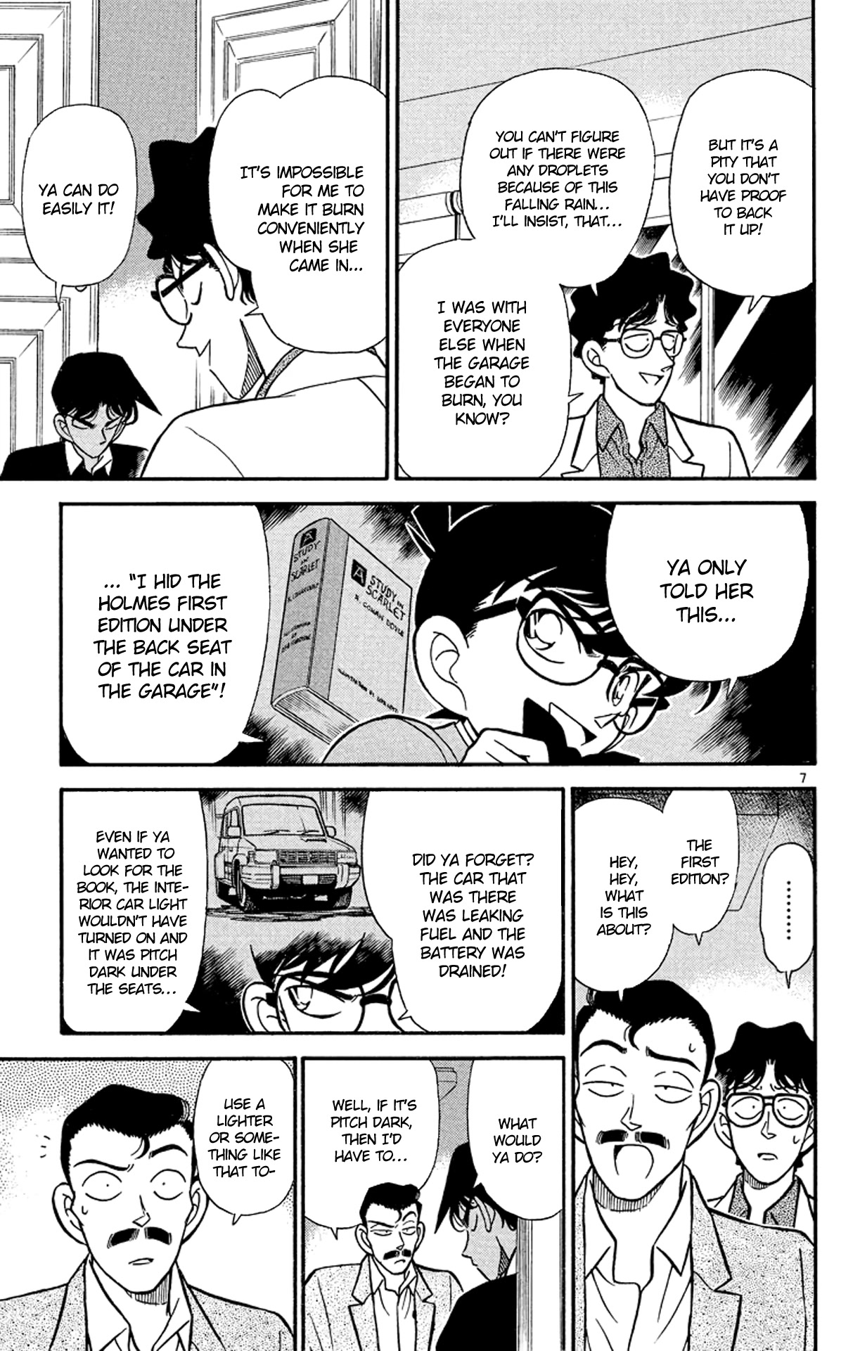 Detective Conan Chapter 121 page 8 - Chapter 121: The Real Identity