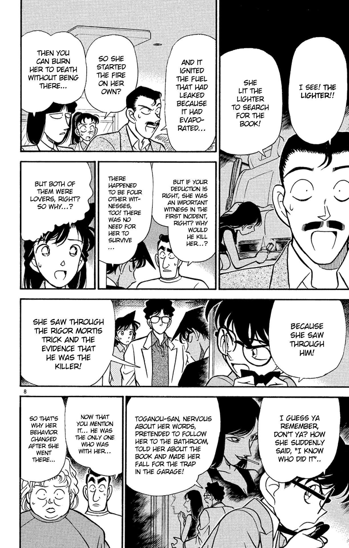 Detective Conan Chapter 121 page 9 - Chapter 121: The Real Identity