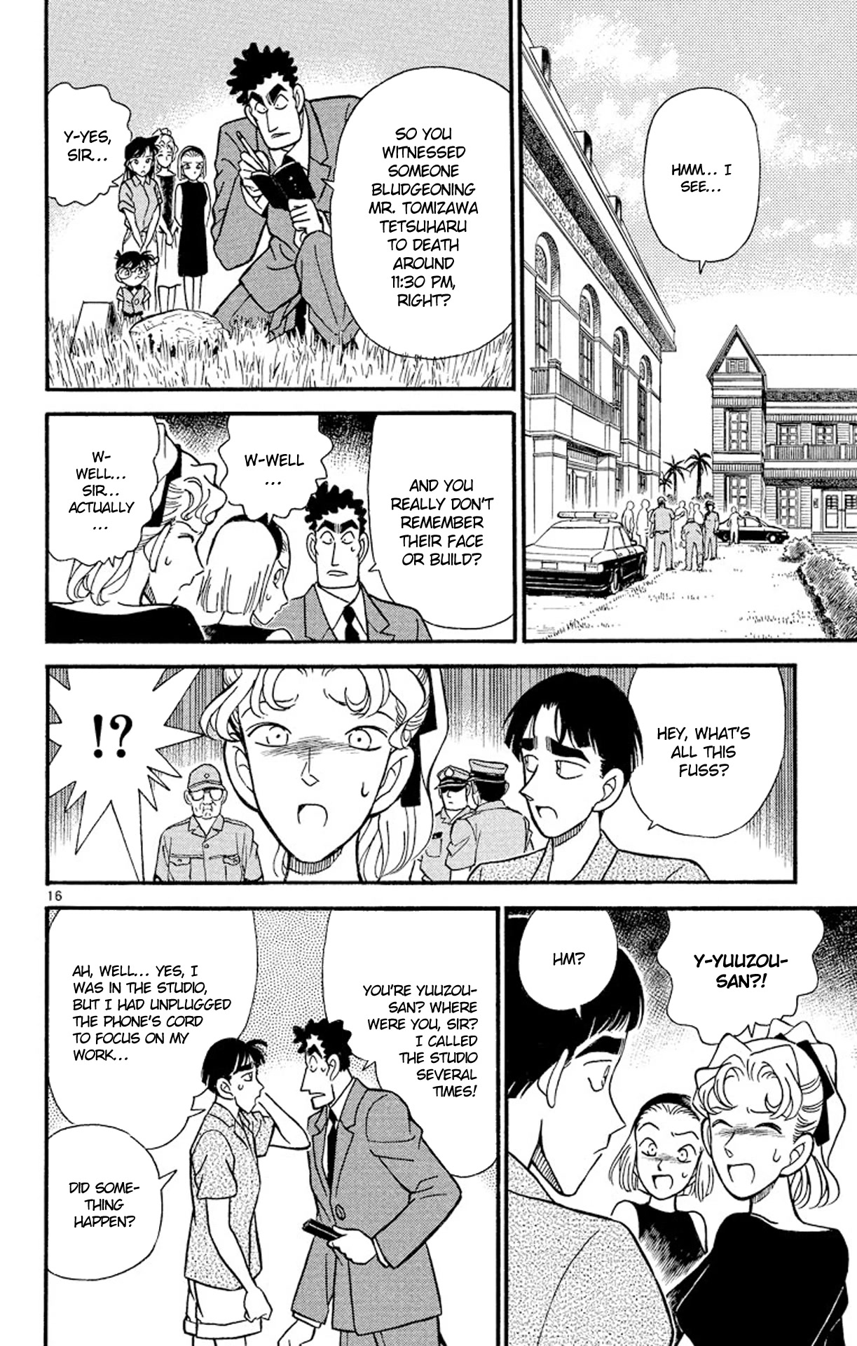 Detective Conan Chapter 122 page 17 - Chapter 122: Who Witnessed It...?!