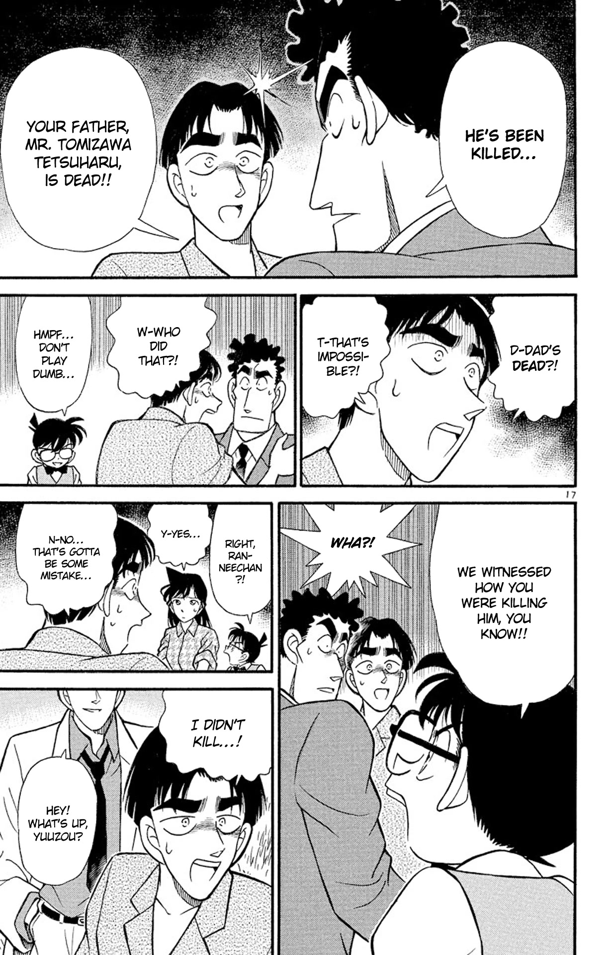 Detective Conan Chapter 122 page 18 - Chapter 122: Who Witnessed It...?!