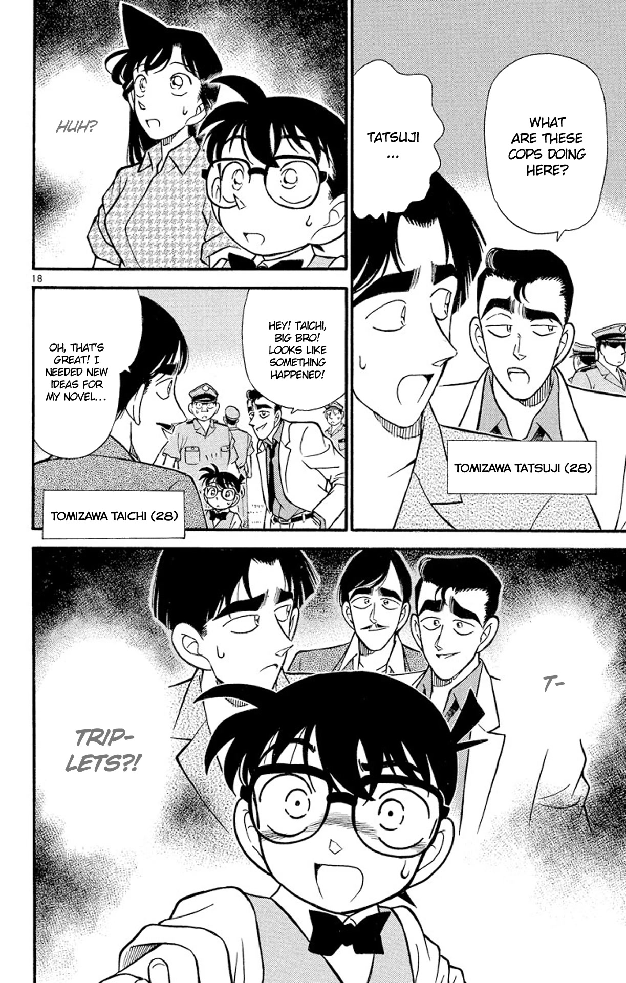 Detective Conan Chapter 122 page 19 - Chapter 122: Who Witnessed It...?!
