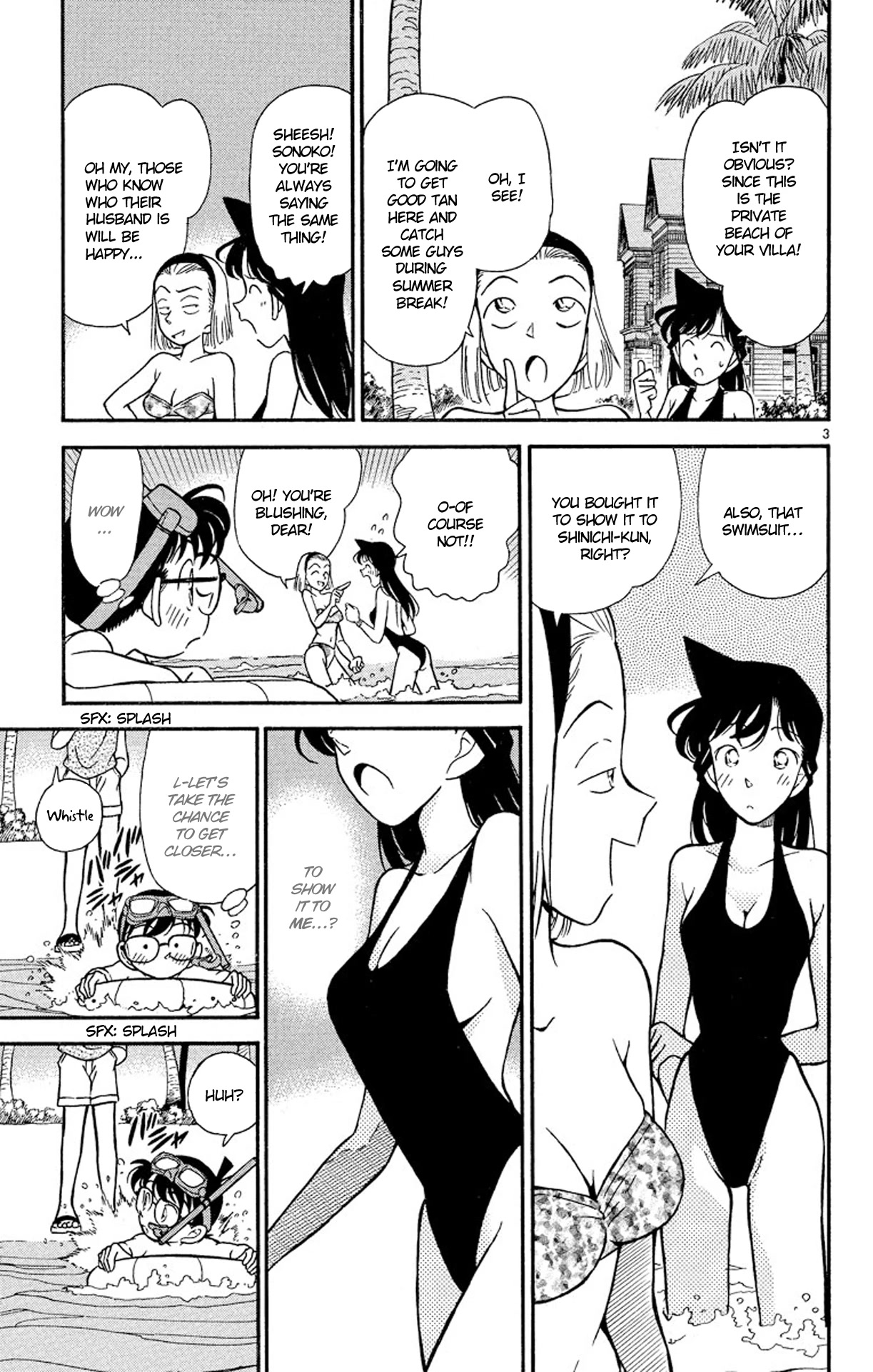 Detective Conan Chapter 122 page 4 - Chapter 122: Who Witnessed It...?!