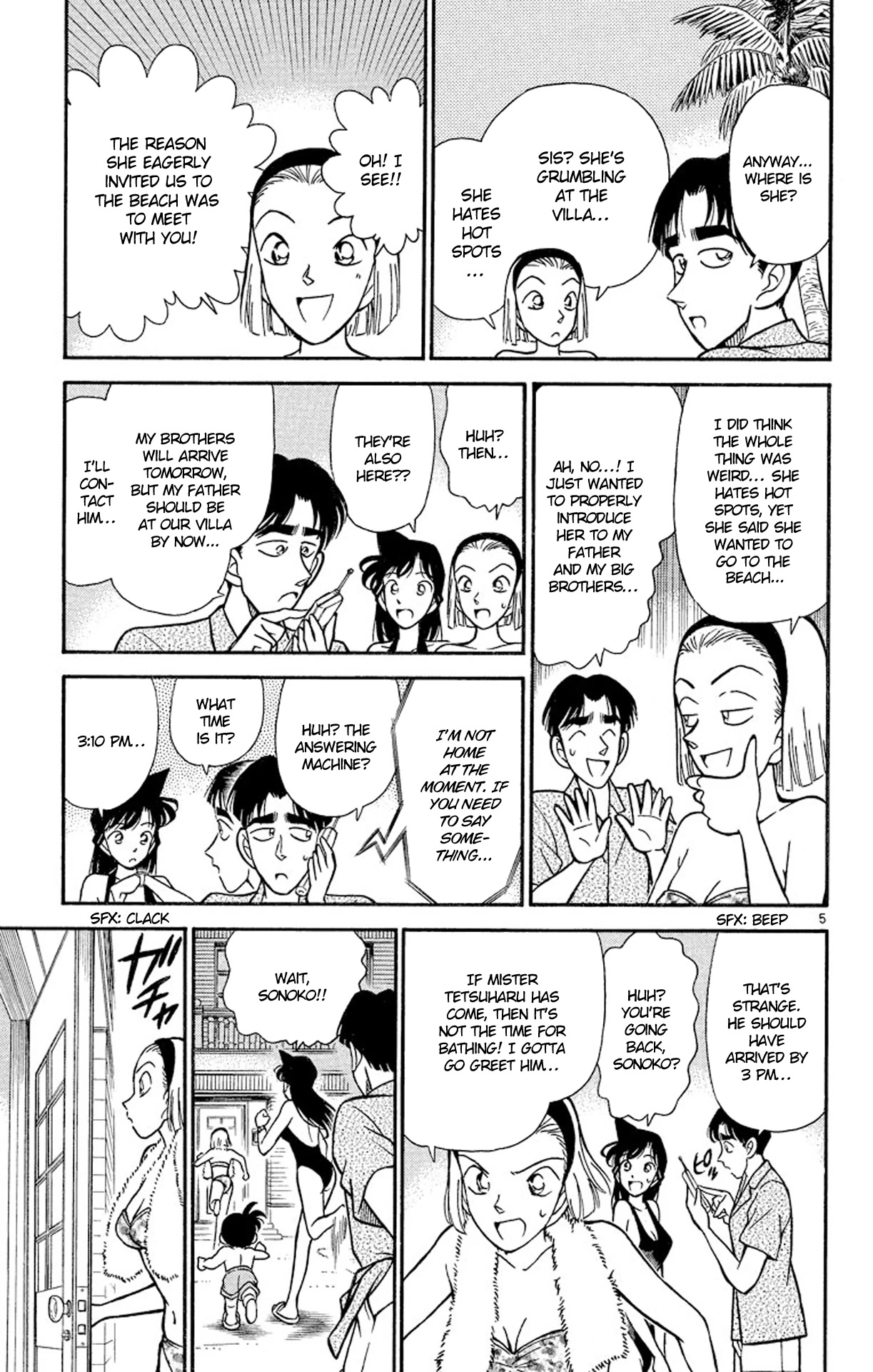 Detective Conan Chapter 122 page 6 - Chapter 122: Who Witnessed It...?!