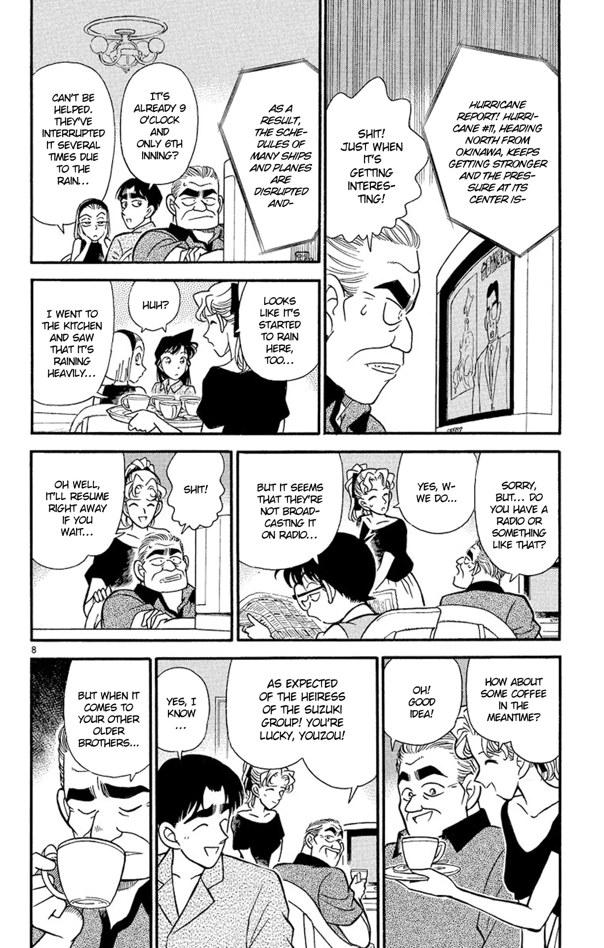 Detective Conan Chapter 122 page 9 - Chapter 122: Who Witnessed It...?!