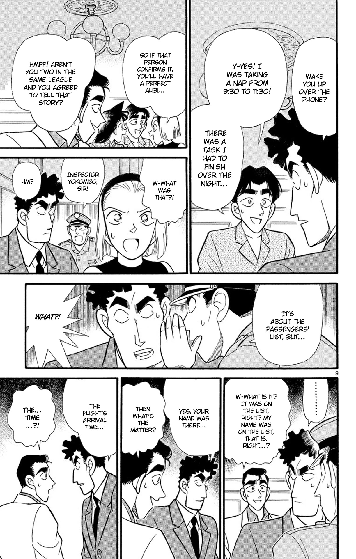 Detective Conan Chapter 123 page 10 - Chapter 123: The Suspicious Triplets