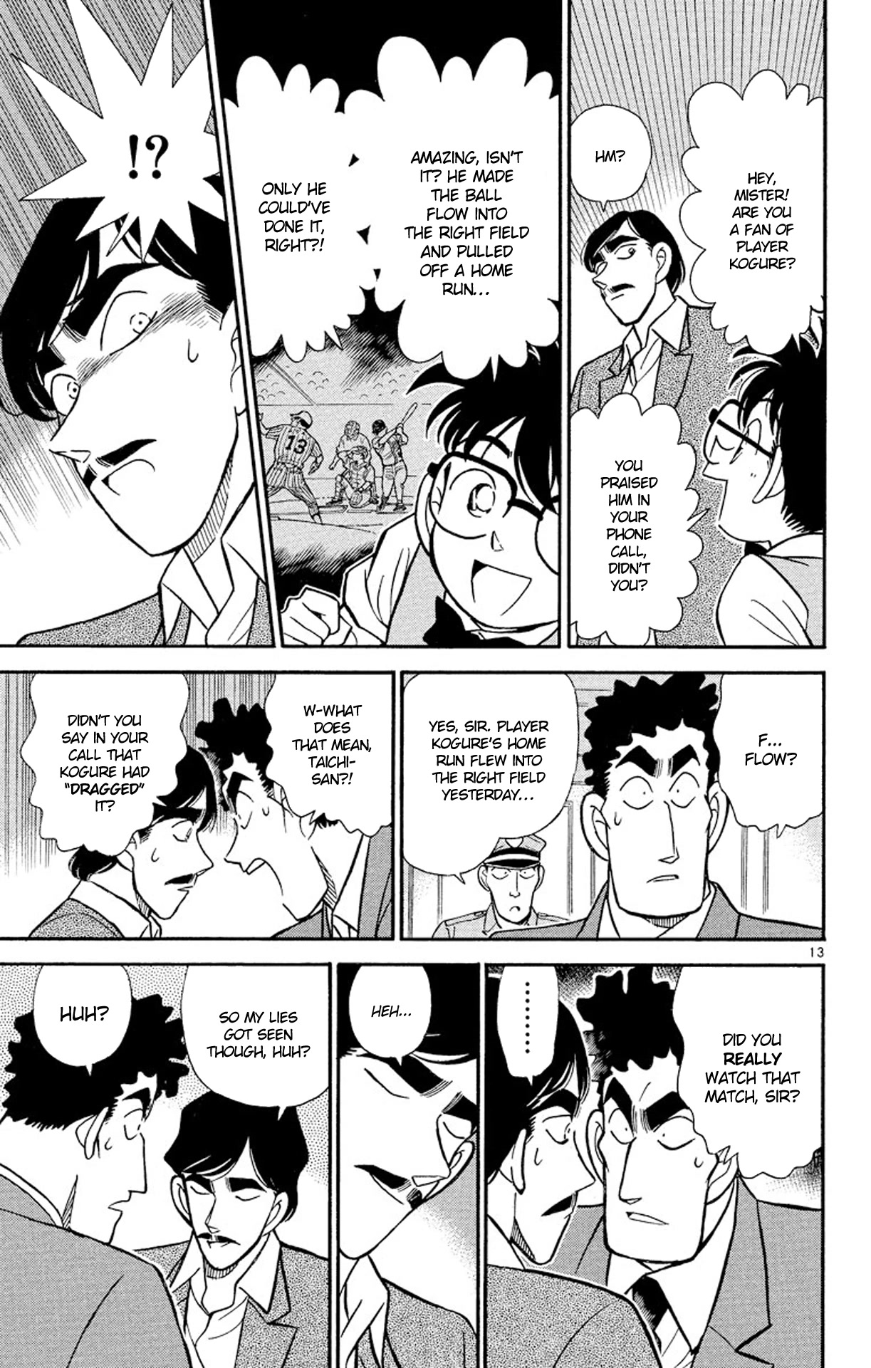 Detective Conan Chapter 123 page 14 - Chapter 123: The Suspicious Triplets