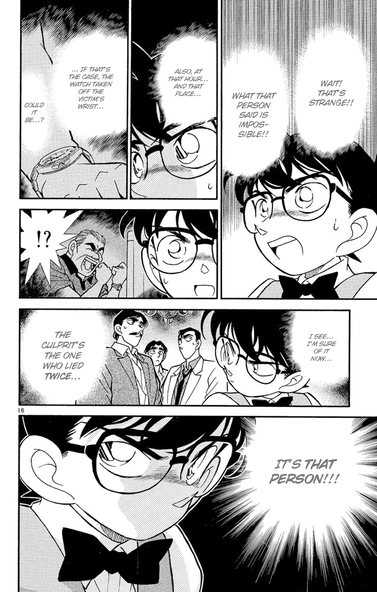 Detective Conan Chapter 123 page 17 - Chapter 123: The Suspicious Triplets