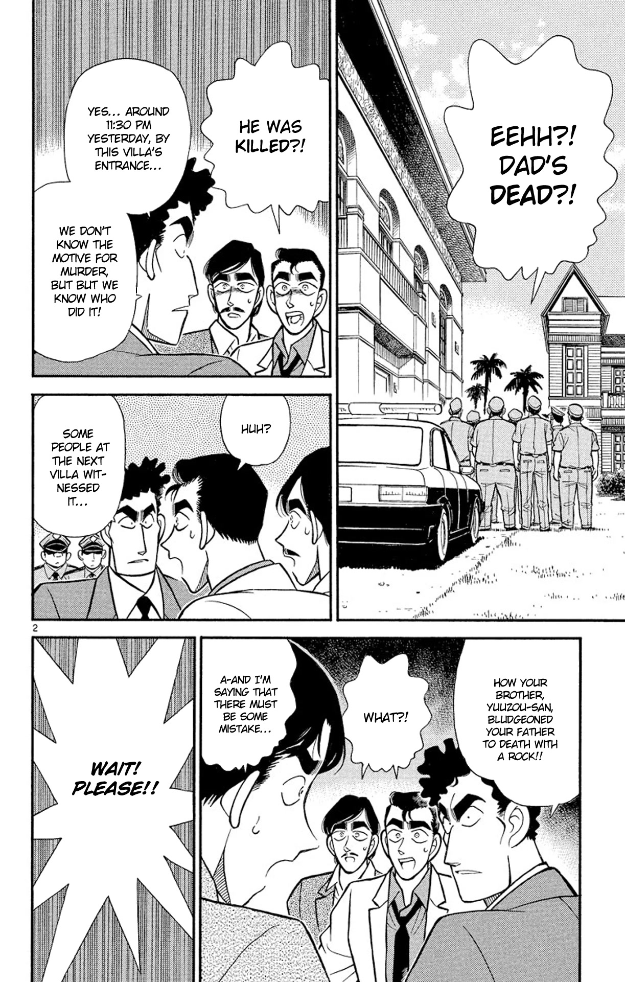 Detective Conan Chapter 123 page 3 - Chapter 123: The Suspicious Triplets