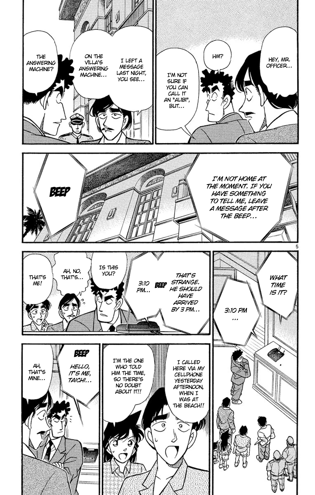 Detective Conan Chapter 123 page 6 - Chapter 123: The Suspicious Triplets
