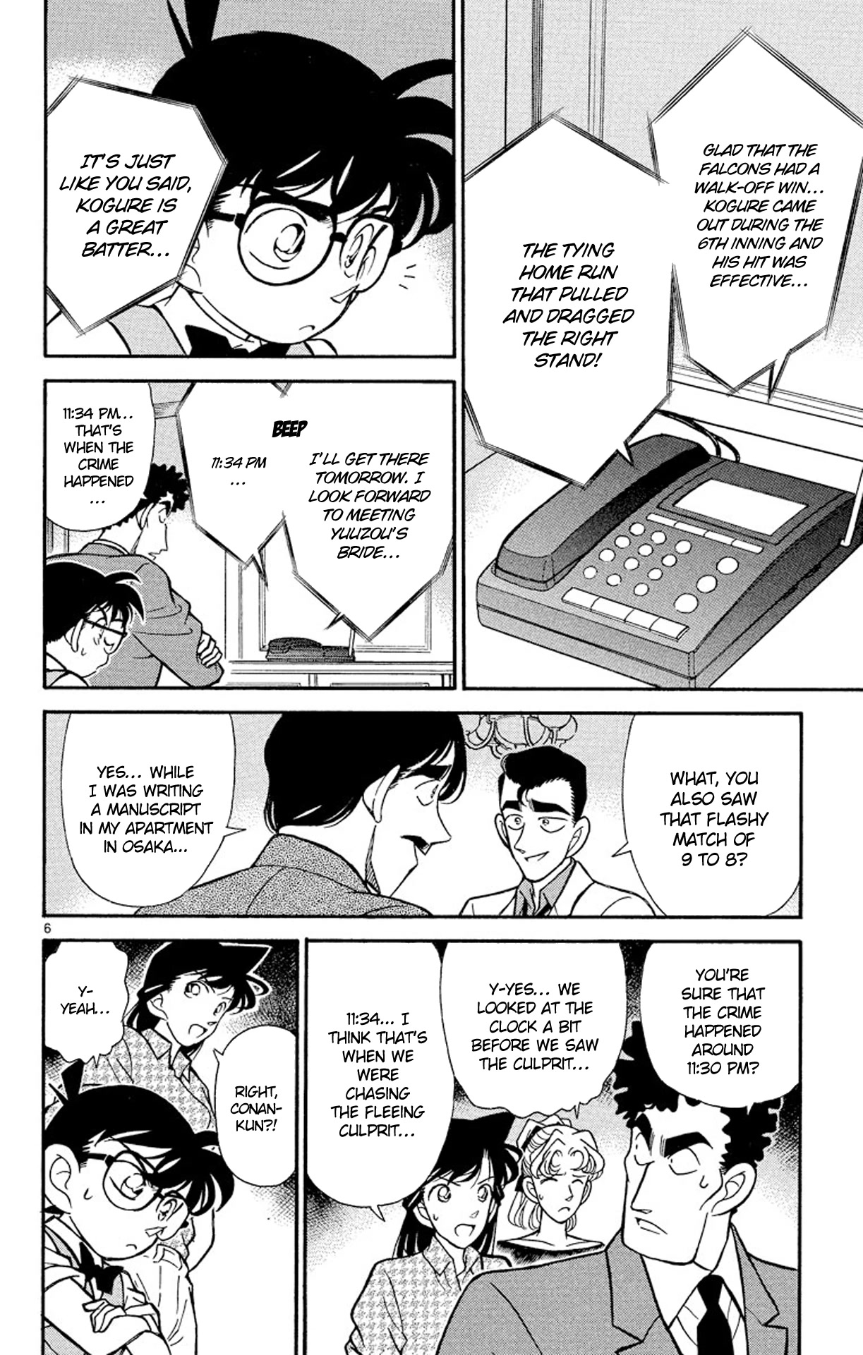 Detective Conan Chapter 123 page 7 - Chapter 123: The Suspicious Triplets