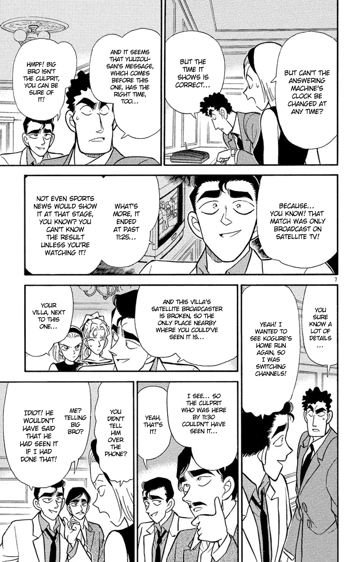 Detective Conan Chapter 123 page 8 - Chapter 123: The Suspicious Triplets