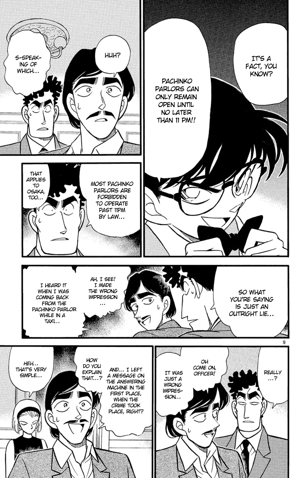 Detective Conan Chapter 124 page 10 - Chapter 124: The Sad Bonds of the Brothers