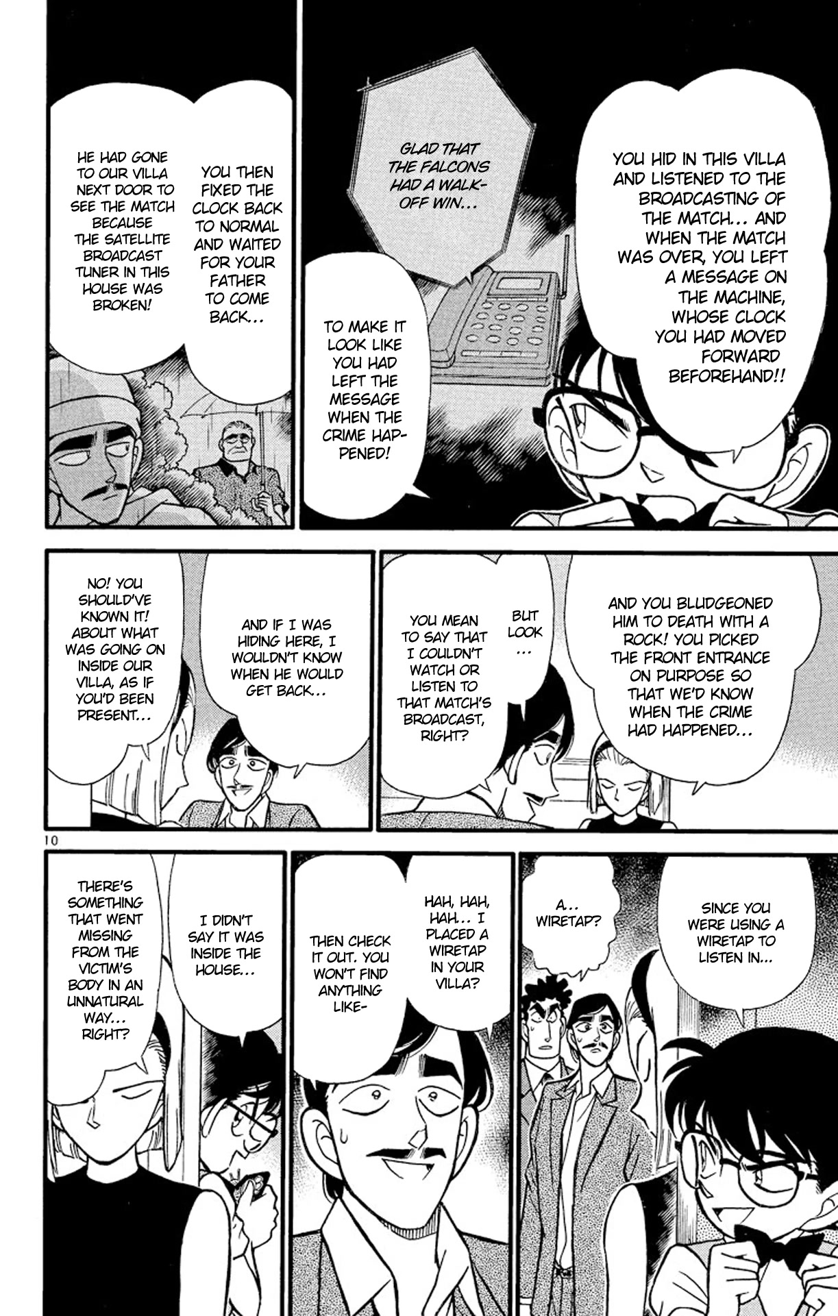 Detective Conan Chapter 124 page 11 - Chapter 124: The Sad Bonds of the Brothers