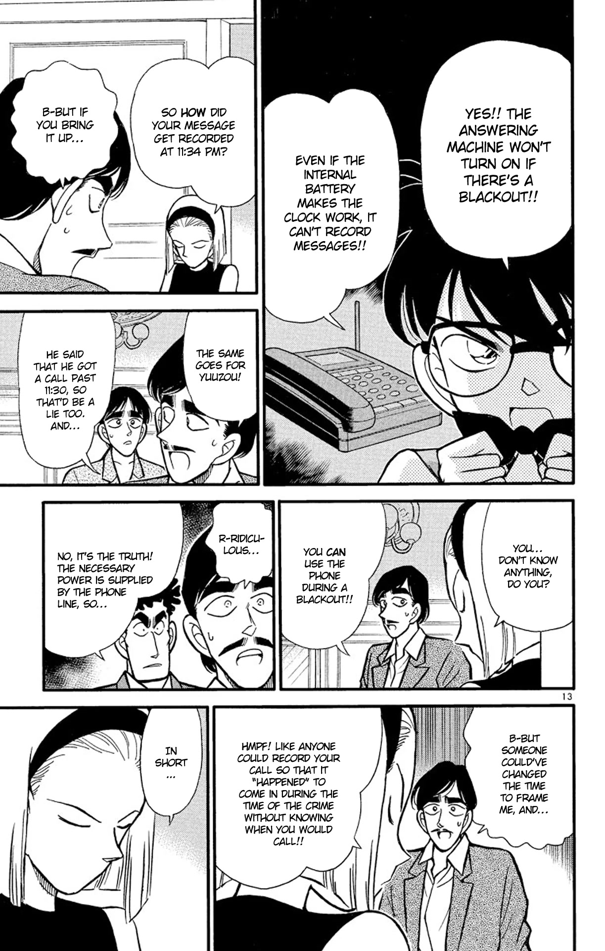 Detective Conan Chapter 124 page 14 - Chapter 124: The Sad Bonds of the Brothers