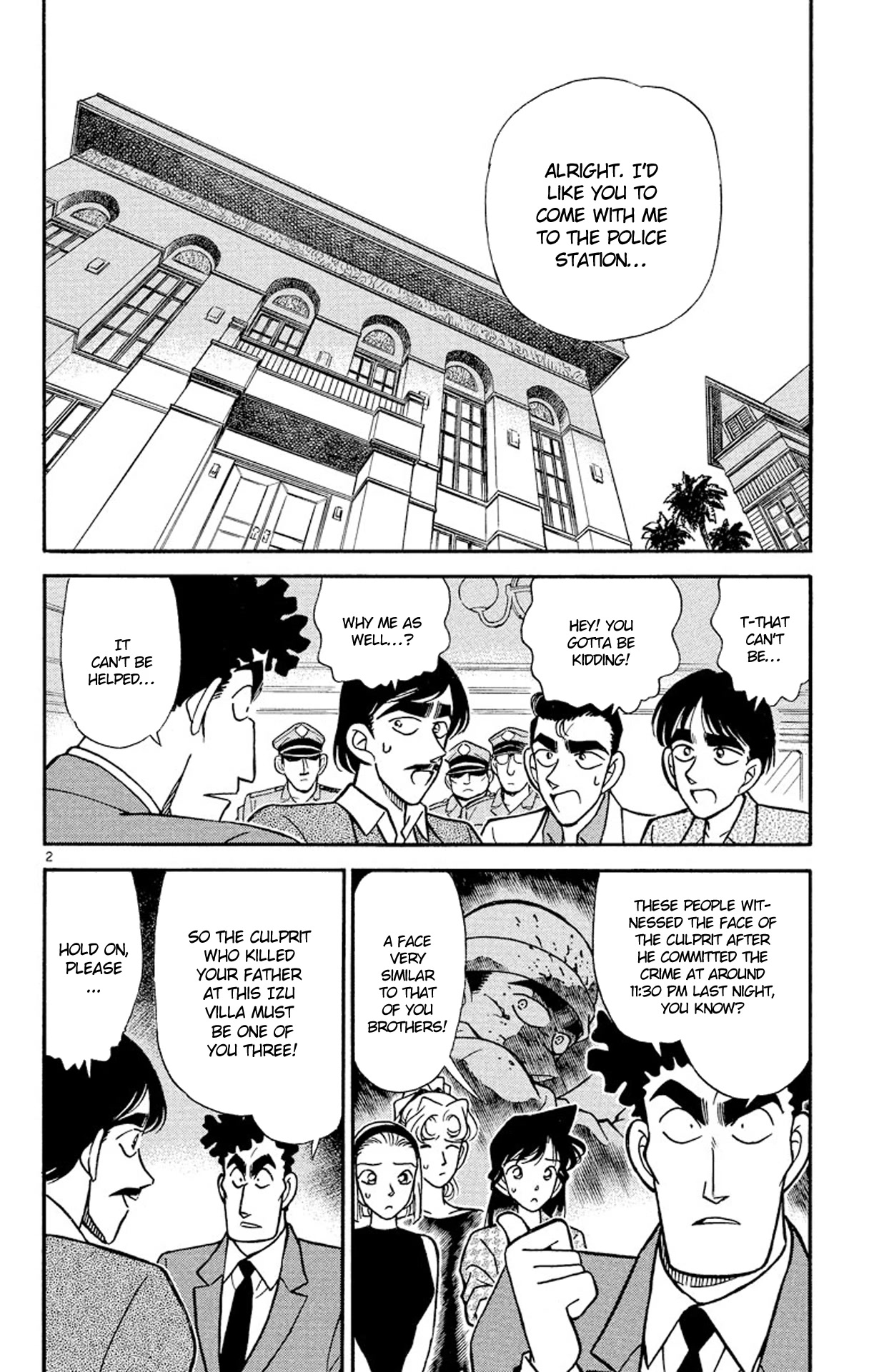 Detective Conan Chapter 124 page 3 - Chapter 124: The Sad Bonds of the Brothers