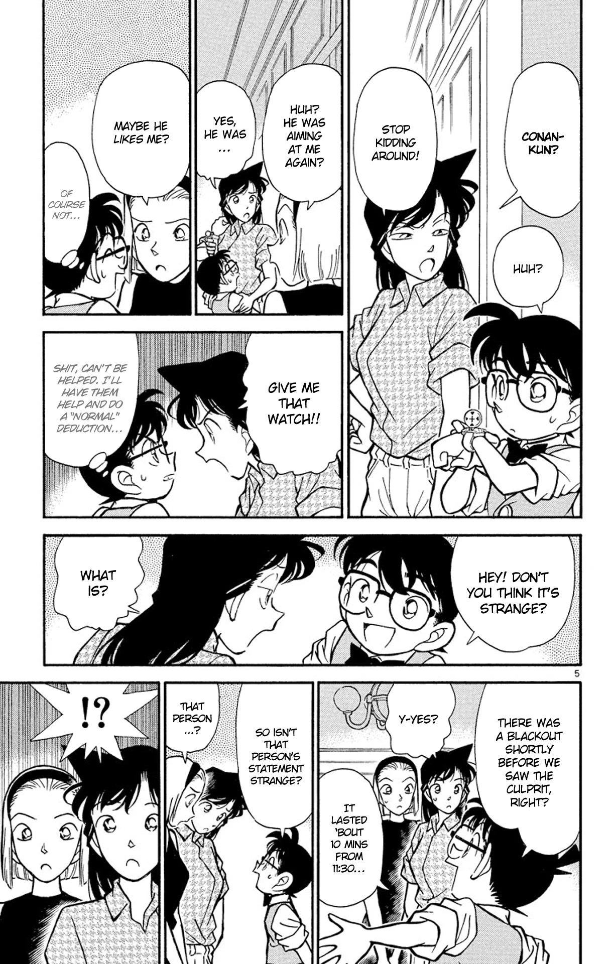 Detective Conan Chapter 124 page 6 - Chapter 124: The Sad Bonds of the Brothers