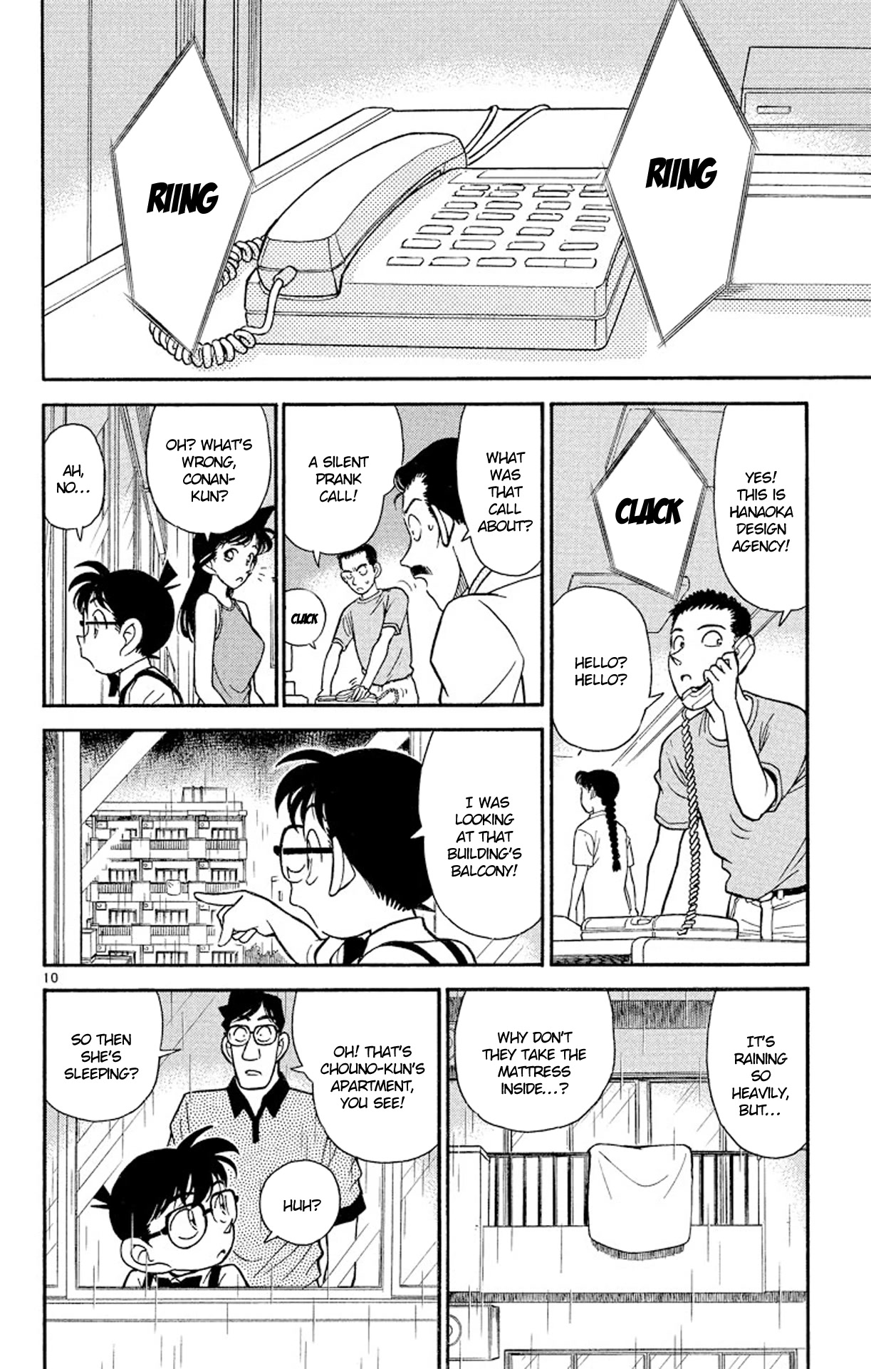 Detective Conan Chapter 125 page 11 - Chapter 125: The Falling Body