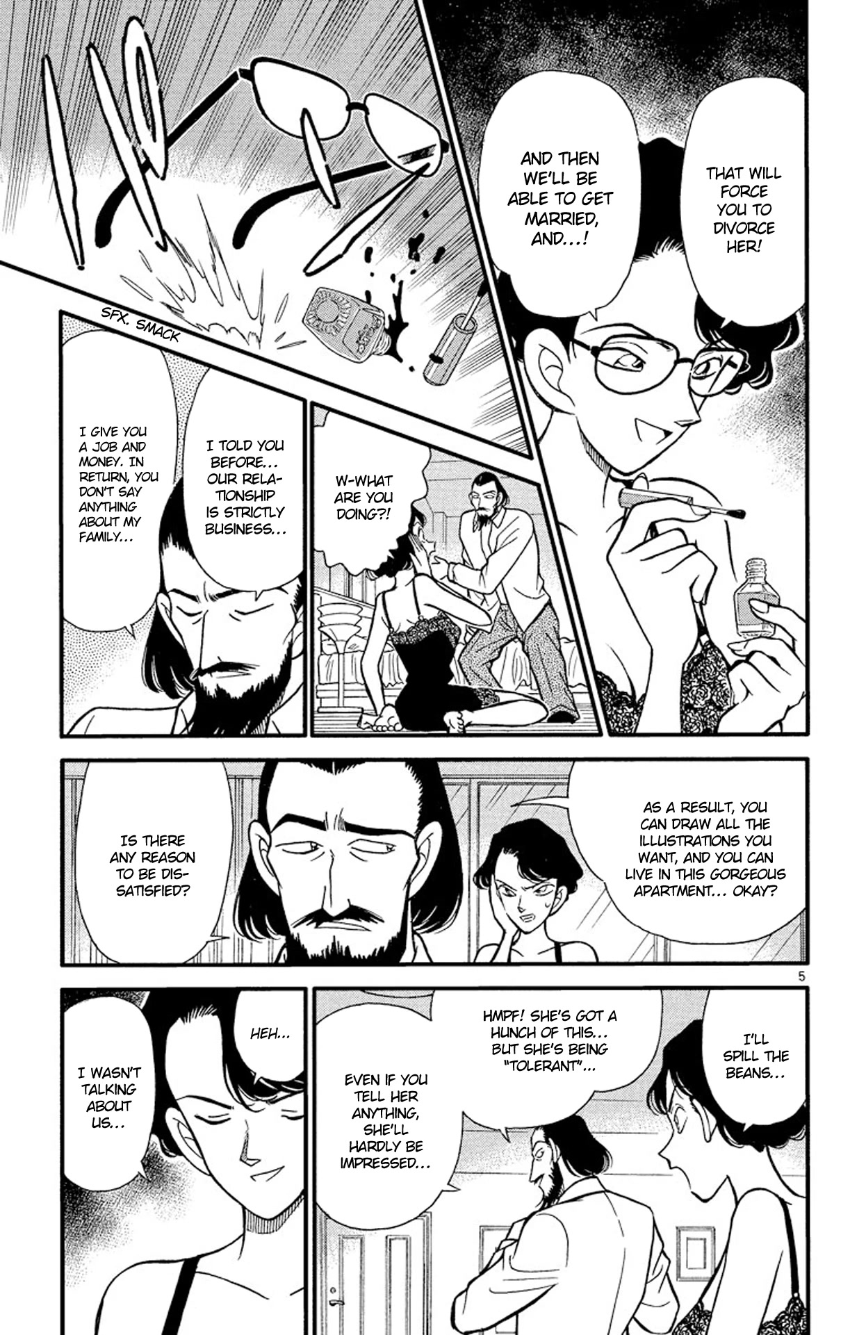 Detective Conan Chapter 125 page 6 - Chapter 125: The Falling Body