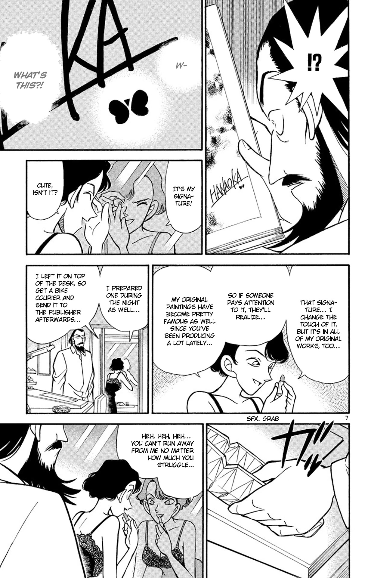 Detective Conan Chapter 125 page 8 - Chapter 125: The Falling Body