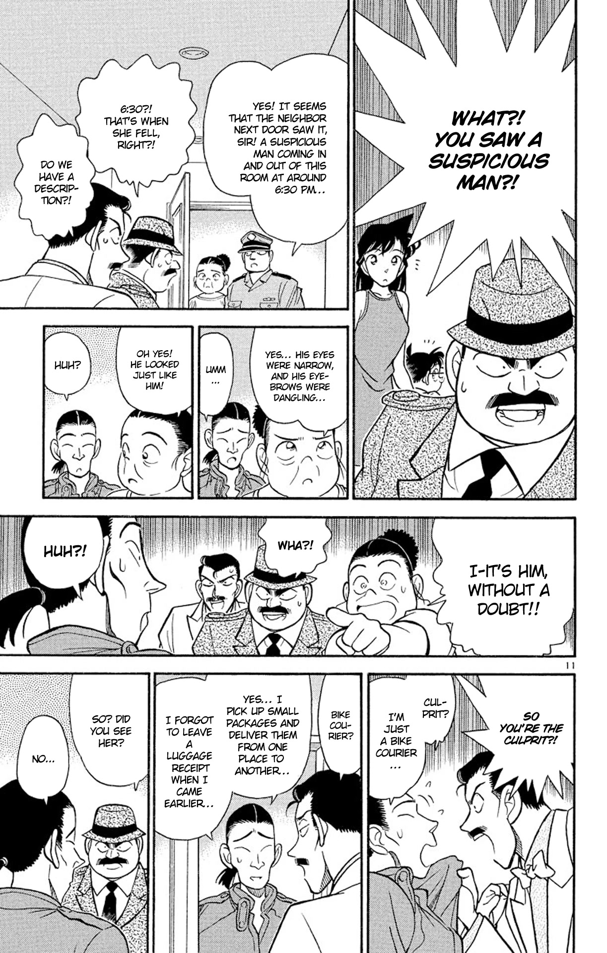 Detective Conan Chapter 126 page 12 - Chapter 126: The Suspicious Suicide