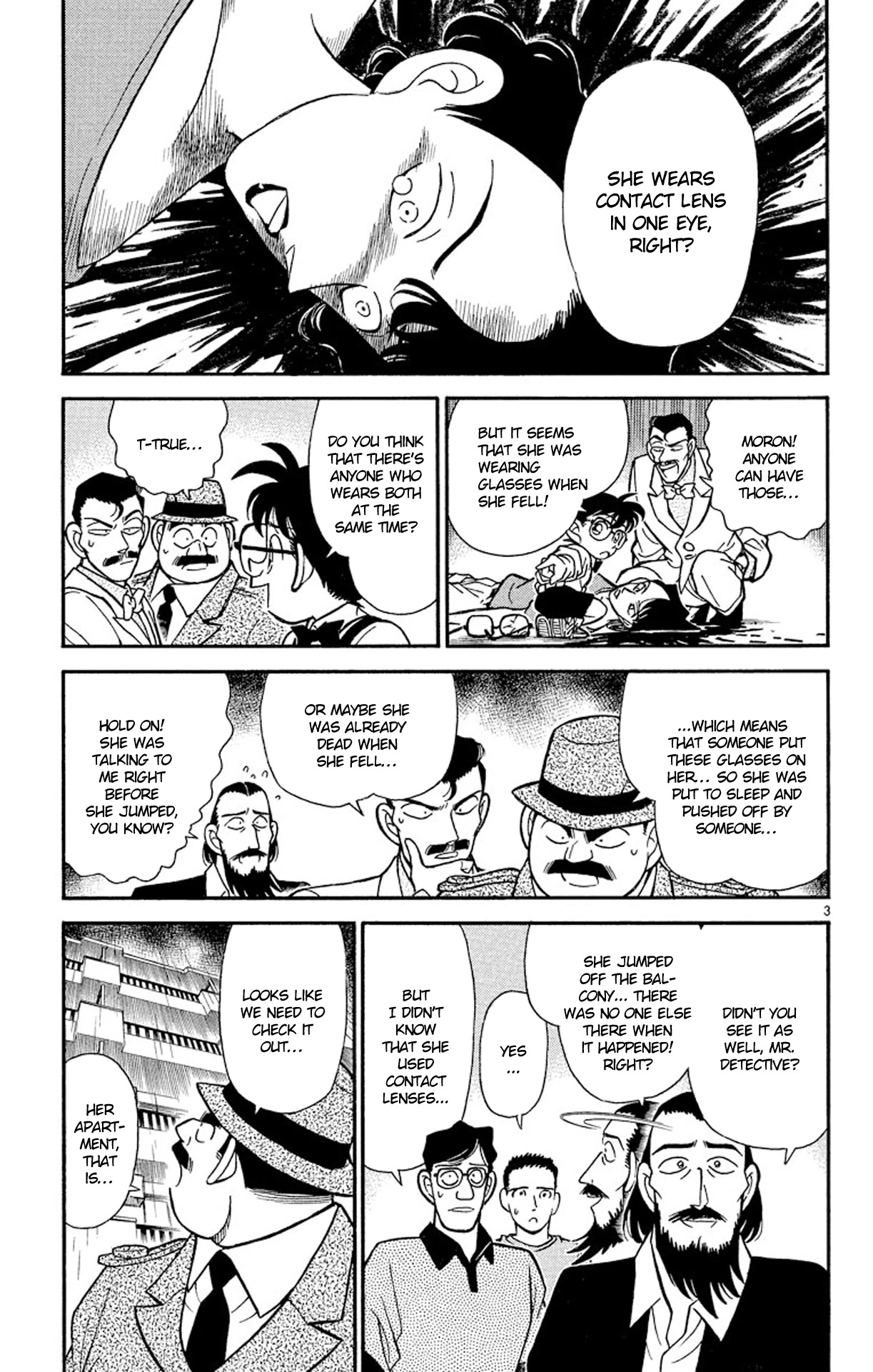 Detective Conan Chapter 126 page 4 - Chapter 126: The Suspicious Suicide