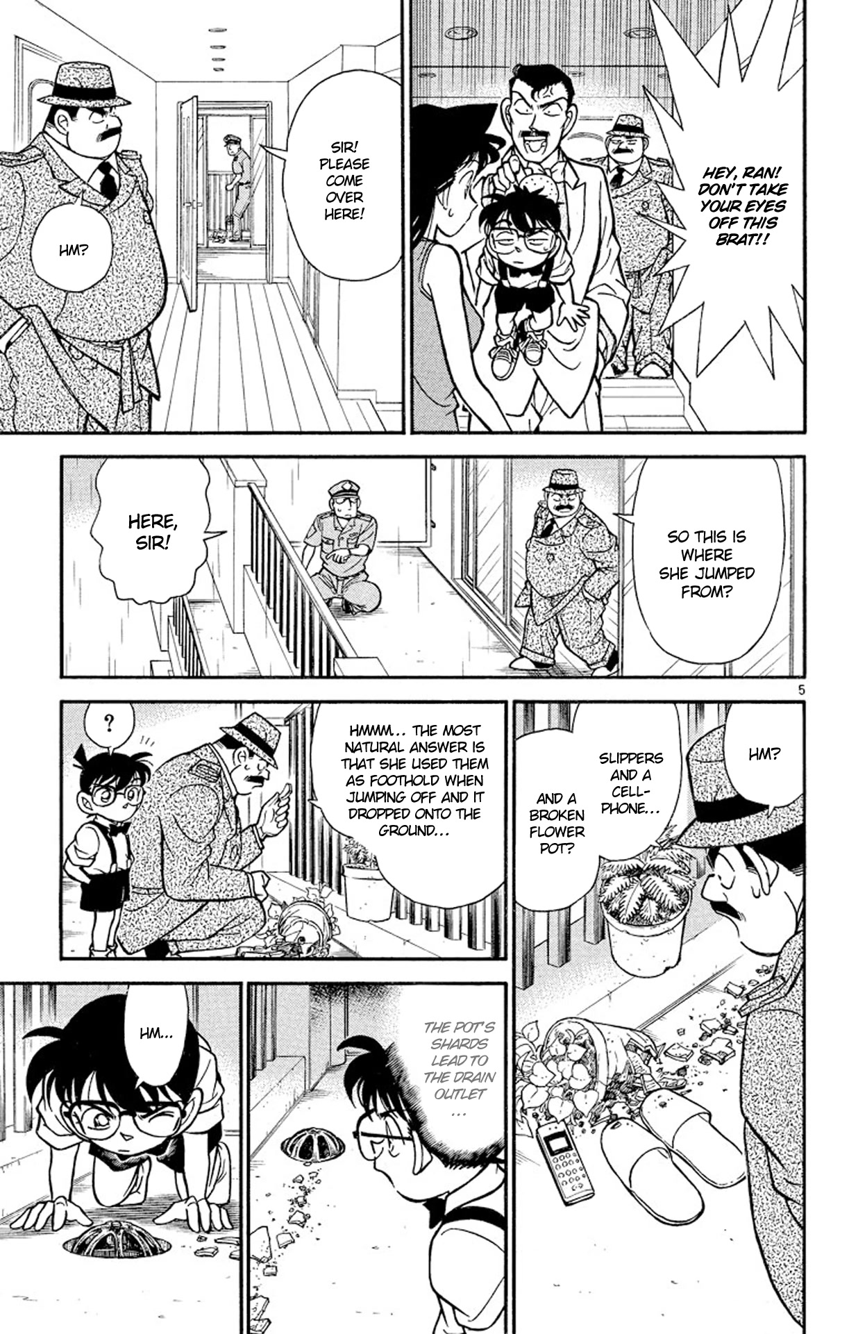 Detective Conan Chapter 126 page 6 - Chapter 126: The Suspicious Suicide