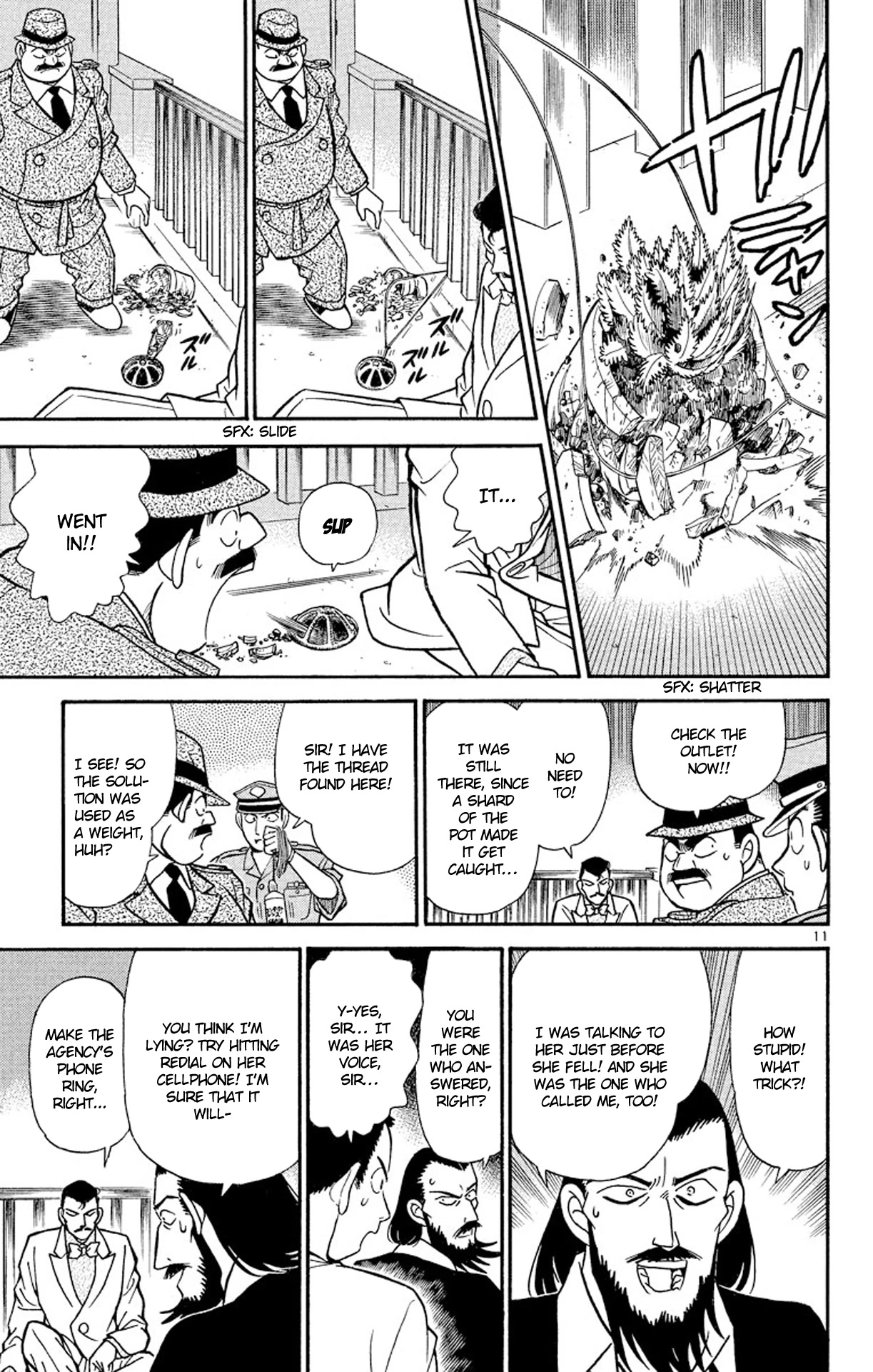Detective Conan Chapter 127 page 12 - Chapter 127: Flower & Butterfly