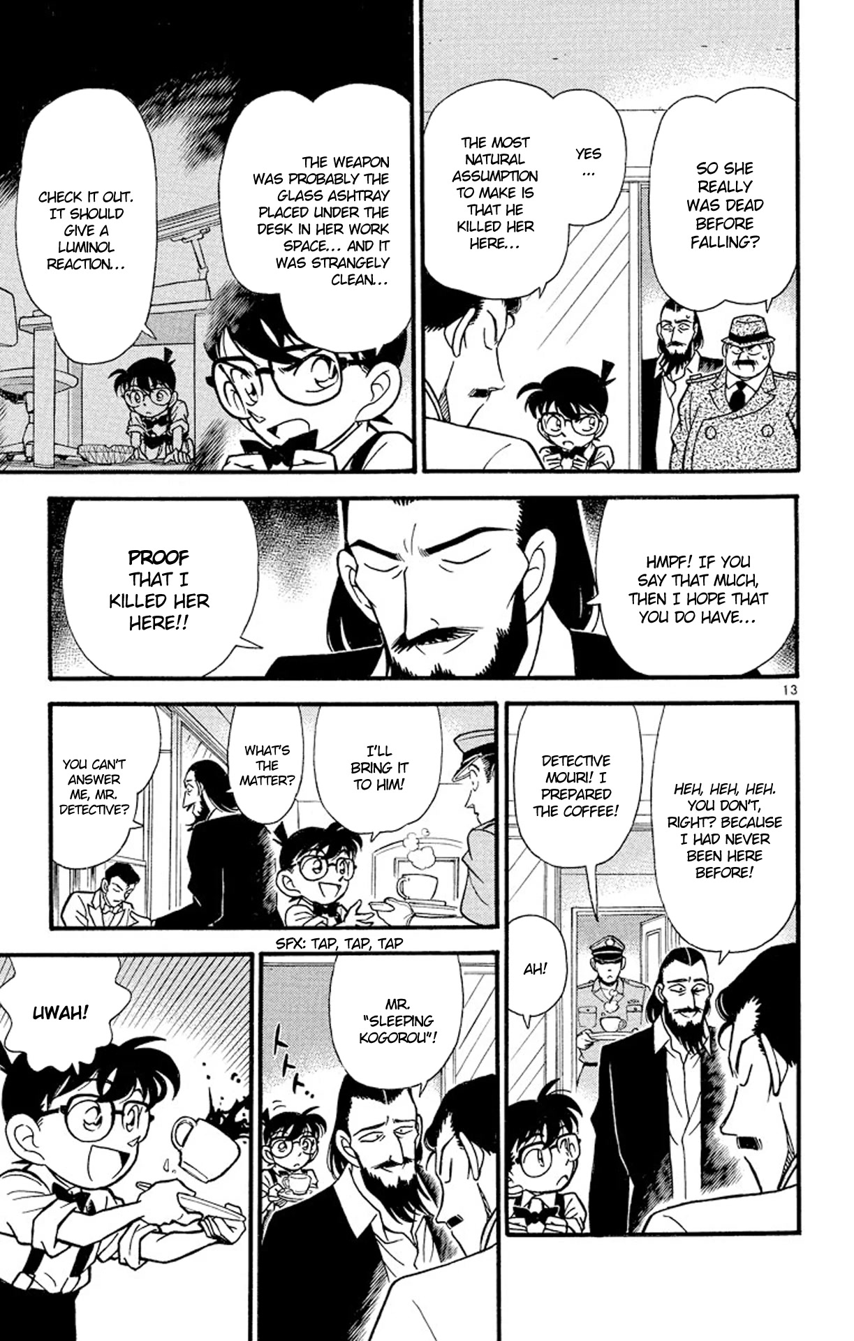 Detective Conan Chapter 127 page 14 - Chapter 127: Flower & Butterfly