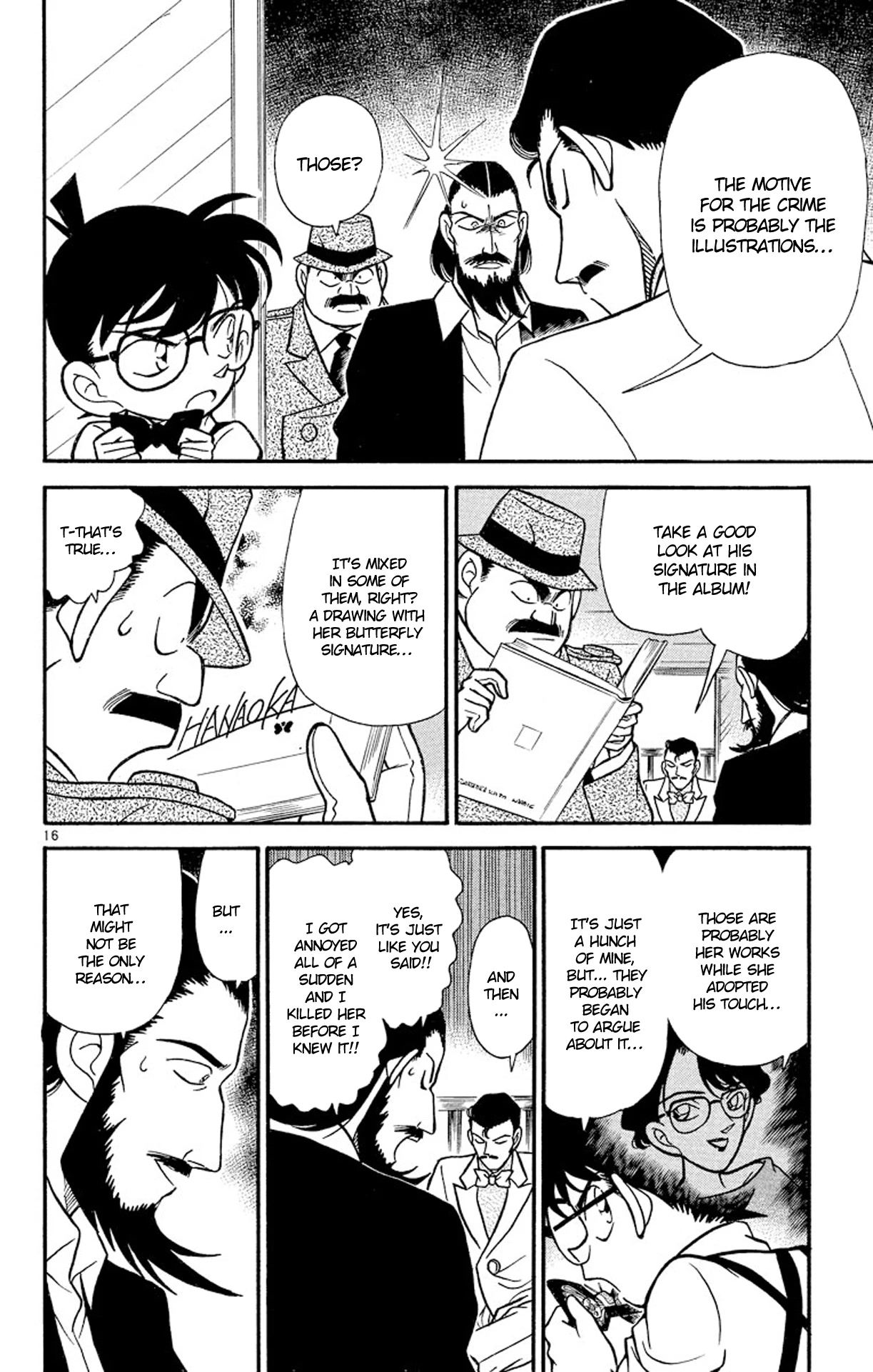 Detective Conan Chapter 127 page 17 - Chapter 127: Flower & Butterfly