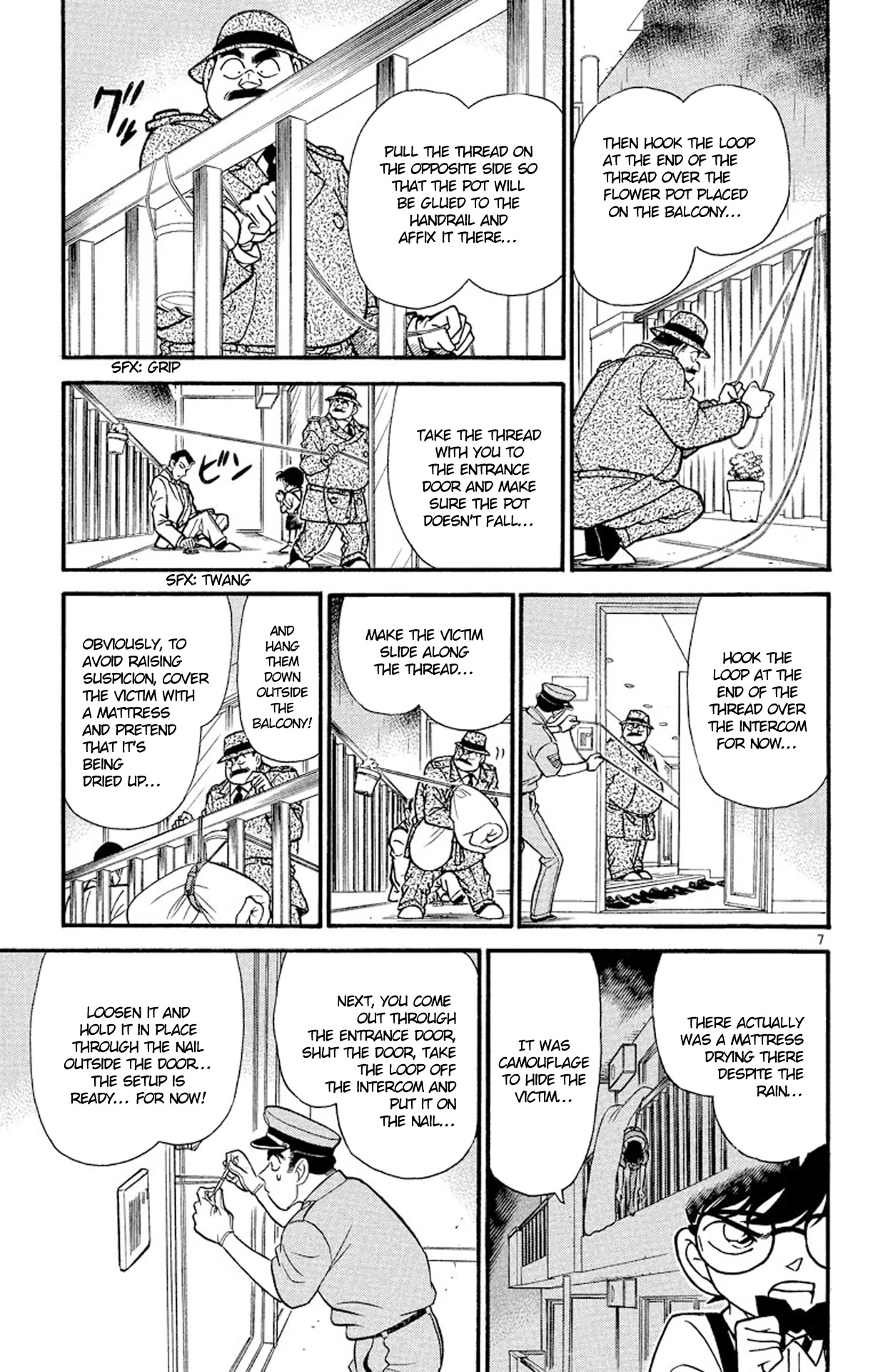 Detective Conan Chapter 127 page 8 - Chapter 127: Flower & Butterfly