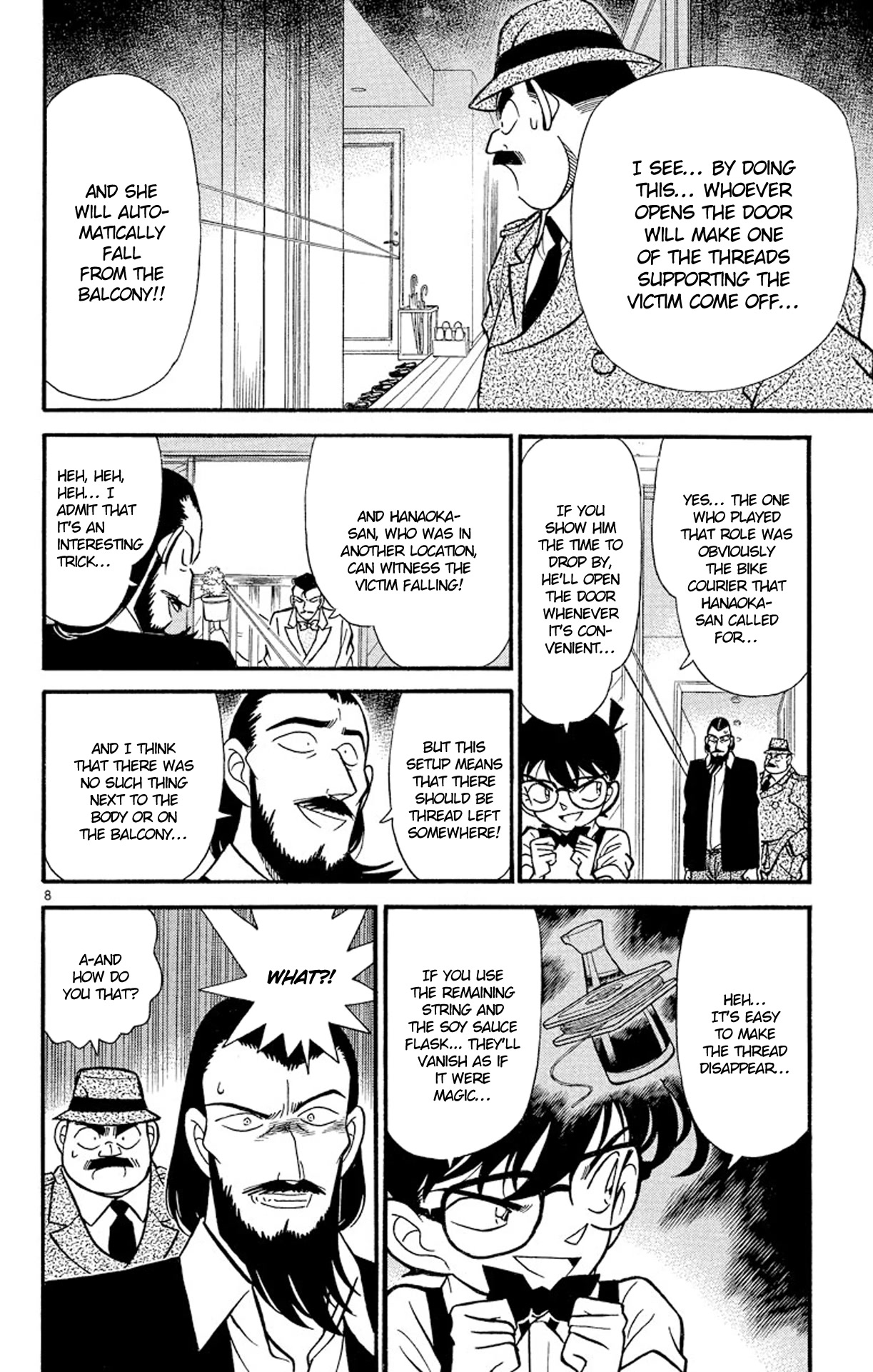 Detective Conan Chapter 127 page 9 - Chapter 127: Flower & Butterfly