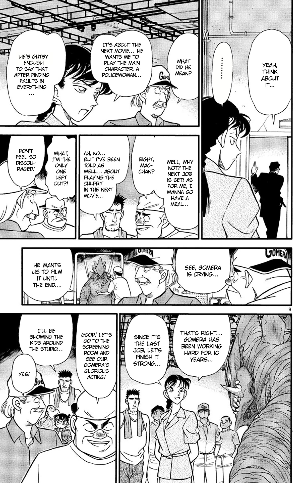 Detective Conan Chapter 128 page 10 - Chapter 128: The Fugitive