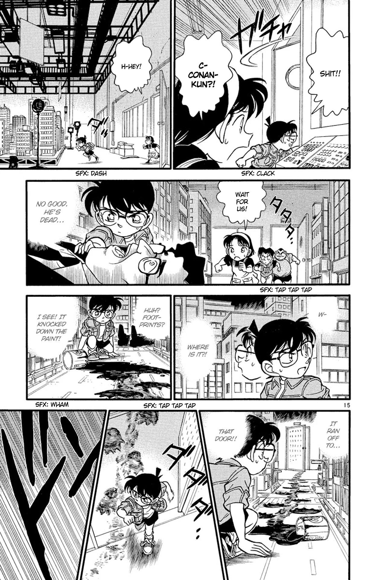 Detective Conan Chapter 128 page 16 - Chapter 128: The Fugitive