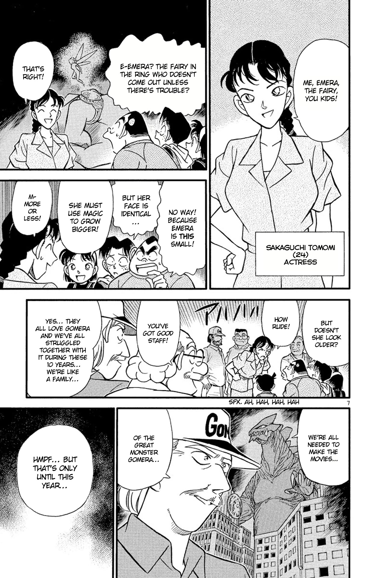 Detective Conan Chapter 128 page 8 - Chapter 128: The Fugitive
