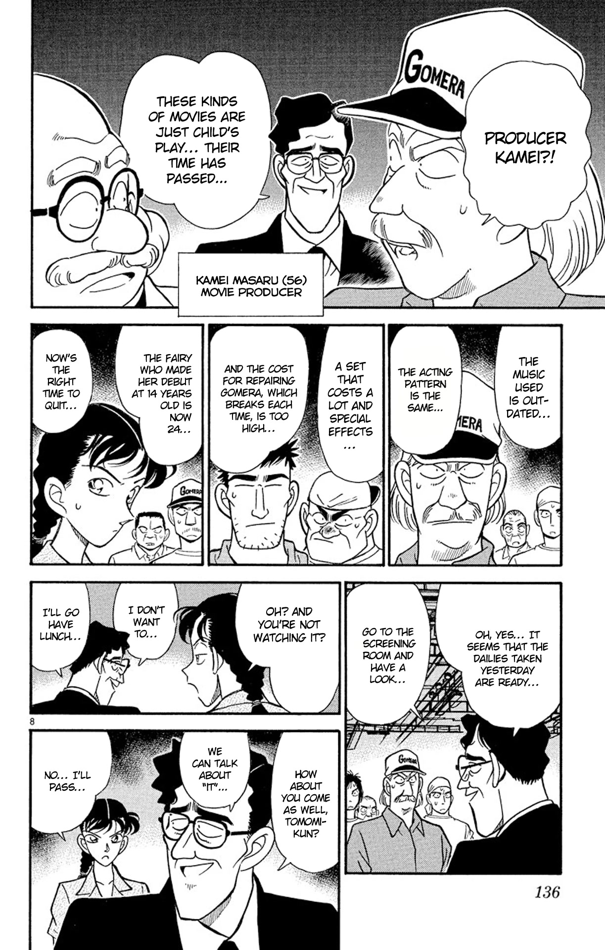 Detective Conan Chapter 128 page 9 - Chapter 128: The Fugitive