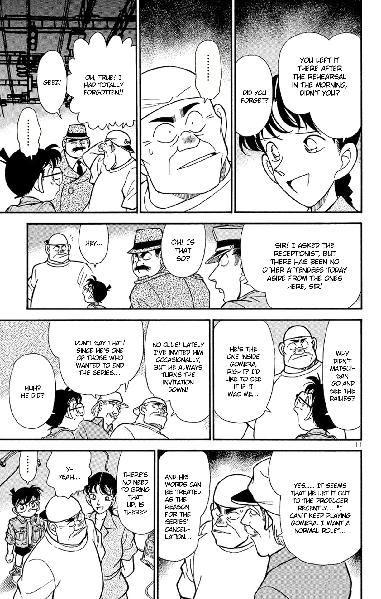 Detective Conan Chapter 129 page 12 - Chapter 129: The Tragedy of Gomera, the Monster
