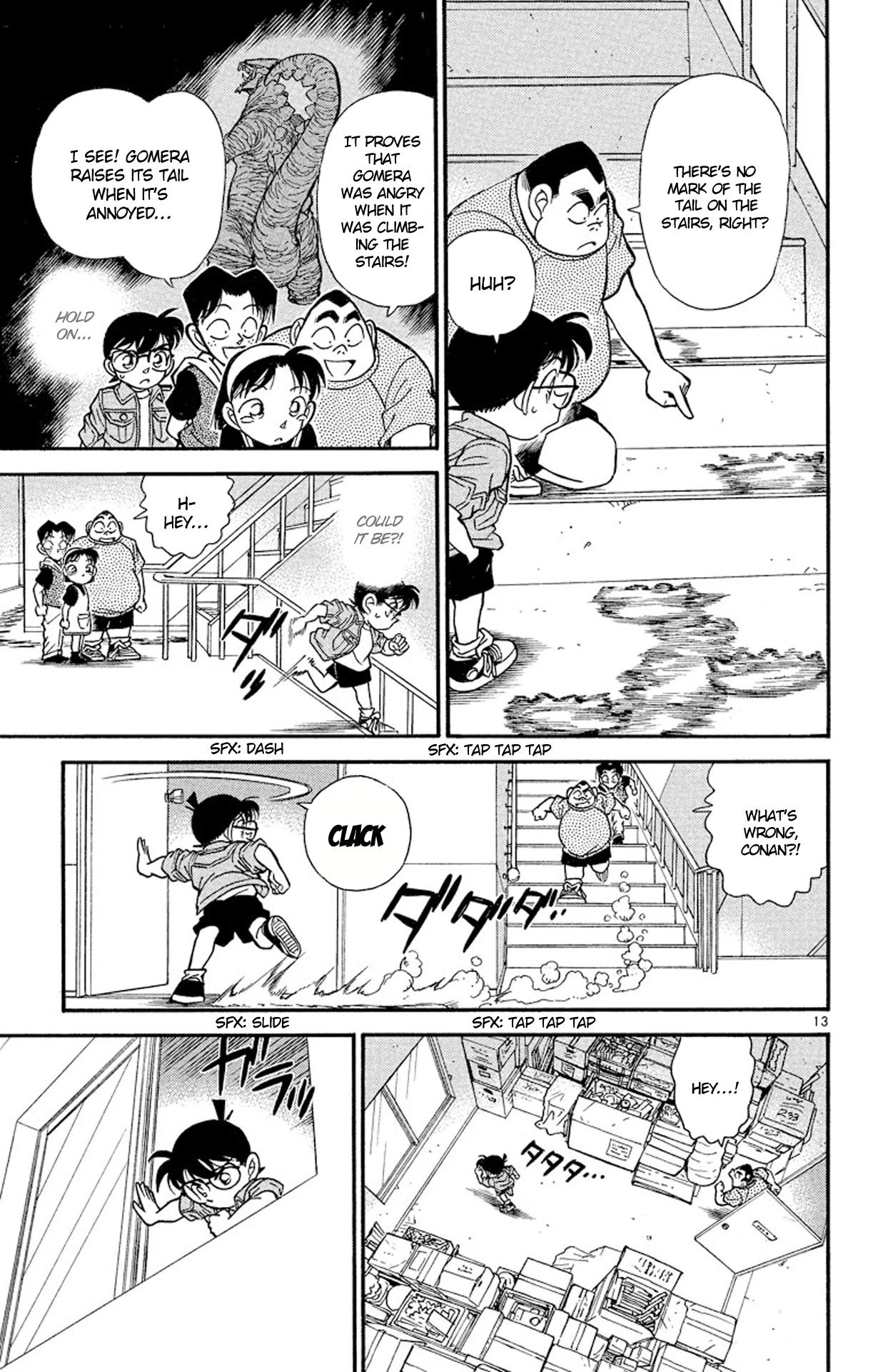 Detective Conan Chapter 129 page 14 - Chapter 129: The Tragedy of Gomera, the Monster