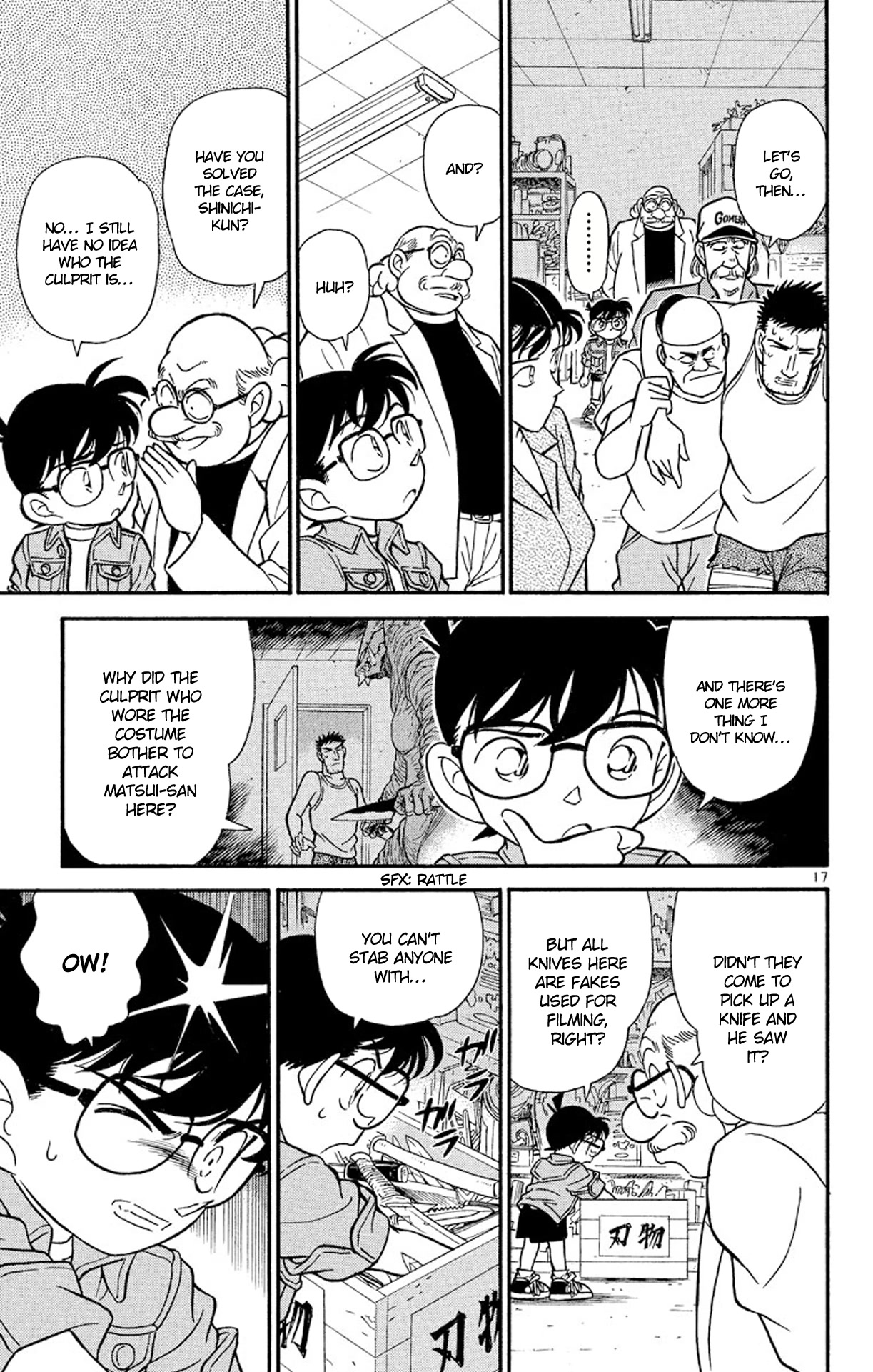 Detective Conan Chapter 129 page 18 - Chapter 129: The Tragedy of Gomera, the Monster