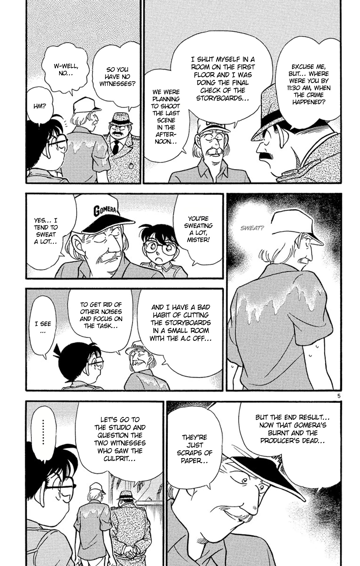 Detective Conan Chapter 129 page 6 - Chapter 129: The Tragedy of Gomera, the Monster
