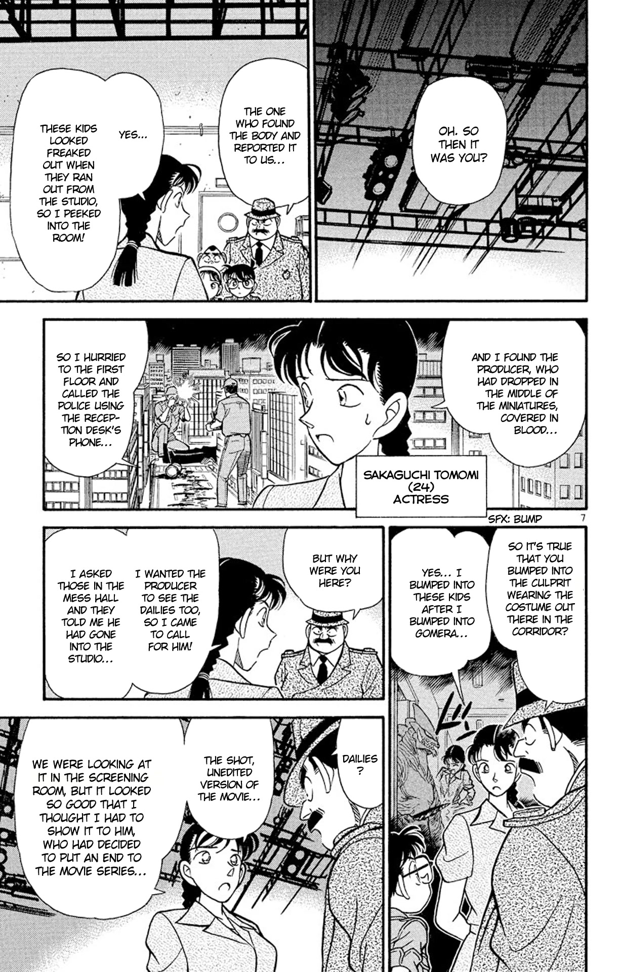Detective Conan Chapter 129 page 8 - Chapter 129: The Tragedy of Gomera, the Monster