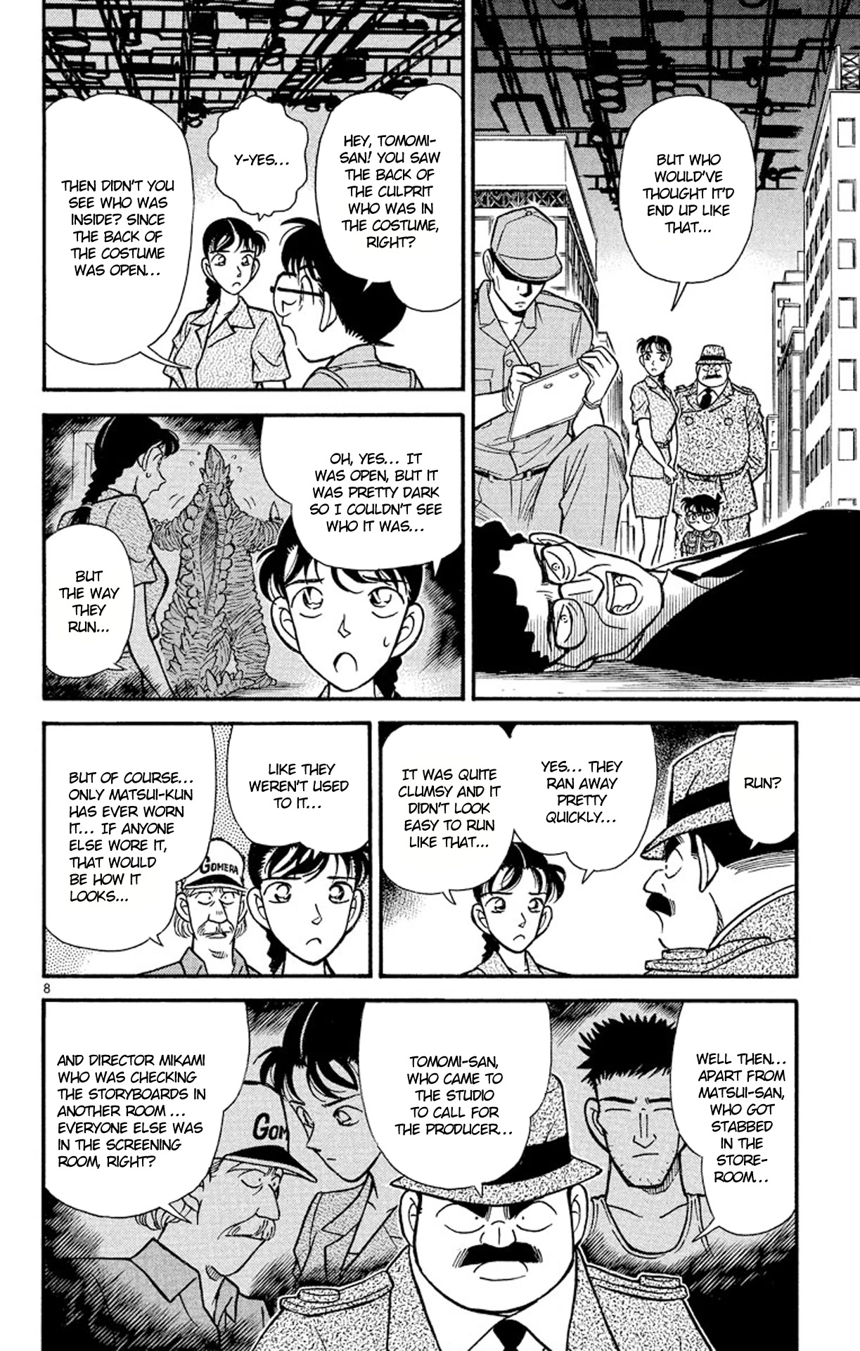 Detective Conan Chapter 129 page 9 - Chapter 129: The Tragedy of Gomera, the Monster