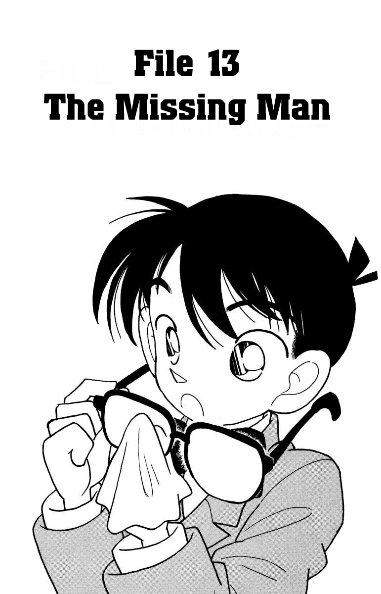 Detective Conan Chapter 13 page 2 - Chapter 13: The Missing Man