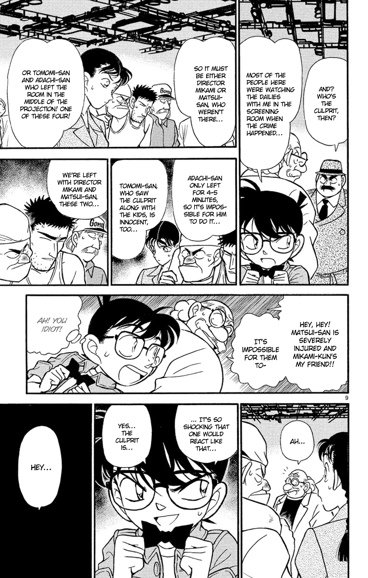 Detective Conan Chapter 130 page 10 - Chapter 130: The Back Running Away