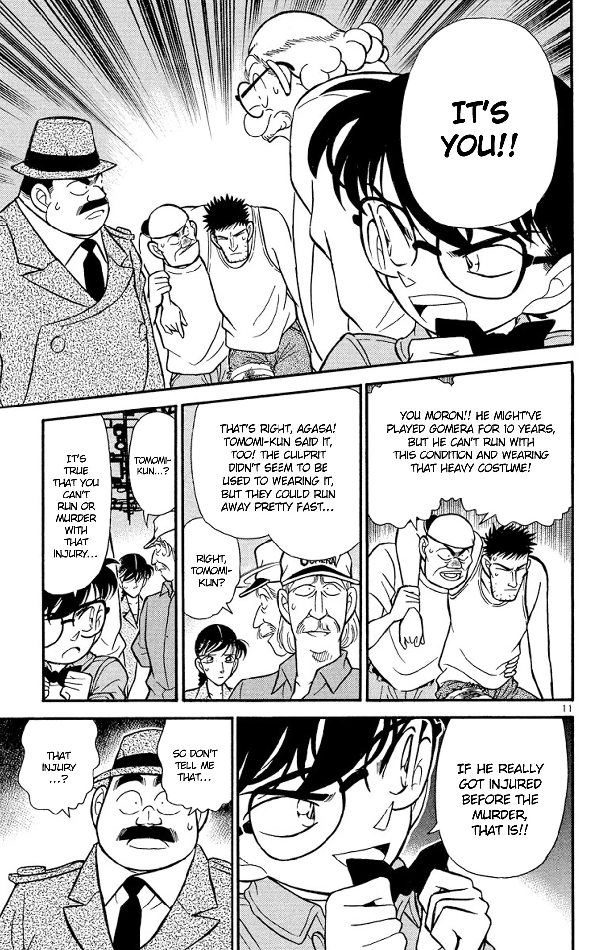 Detective Conan Chapter 130 page 12 - Chapter 130: The Back Running Away