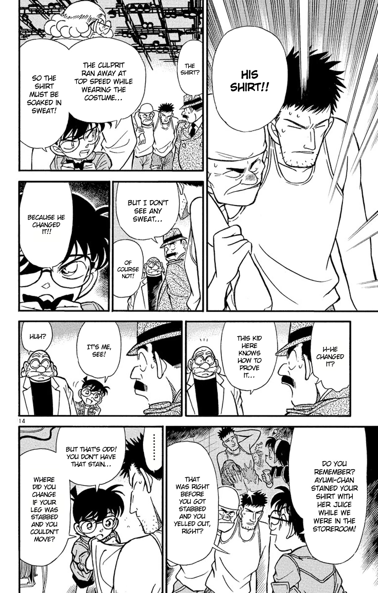 Detective Conan Chapter 130 page 15 - Chapter 130: The Back Running Away