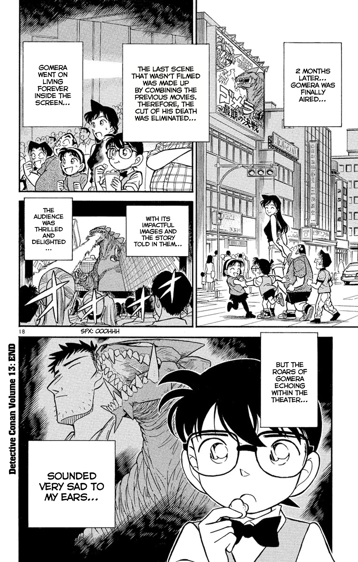 Detective Conan Chapter 130 page 19 - Chapter 130: The Back Running Away